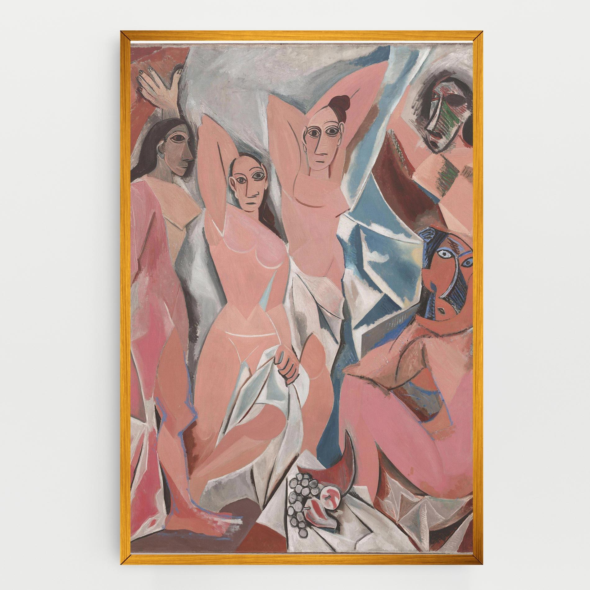 Vászonkép Les Demoiselles mockup 0