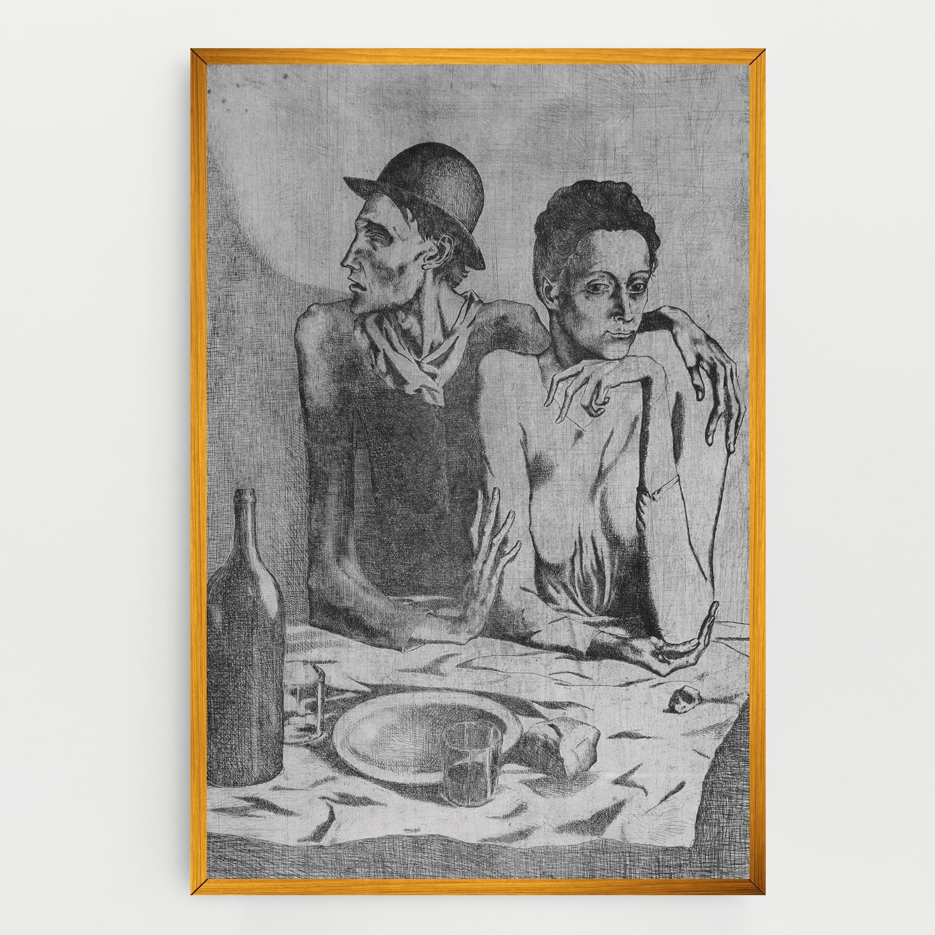 Vászonkép The Frugal Repast mockup 0