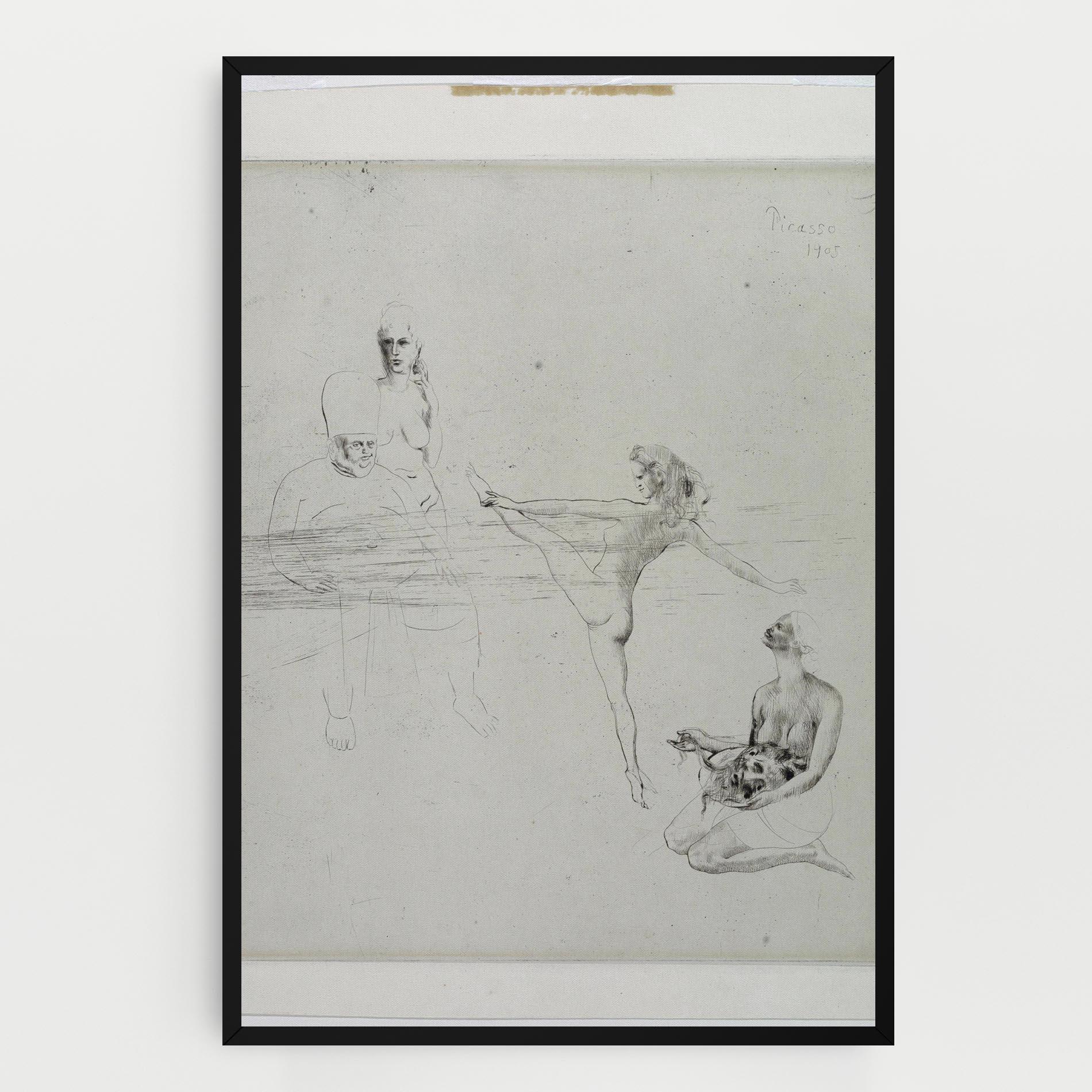 Vászonkép Dance Of Salome mockup 0