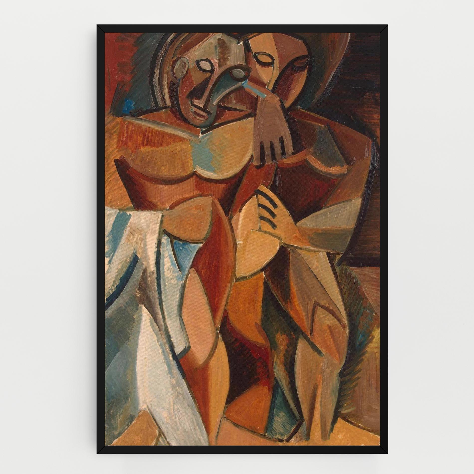 Vászonkép Friendship Two Nudes mockup 0