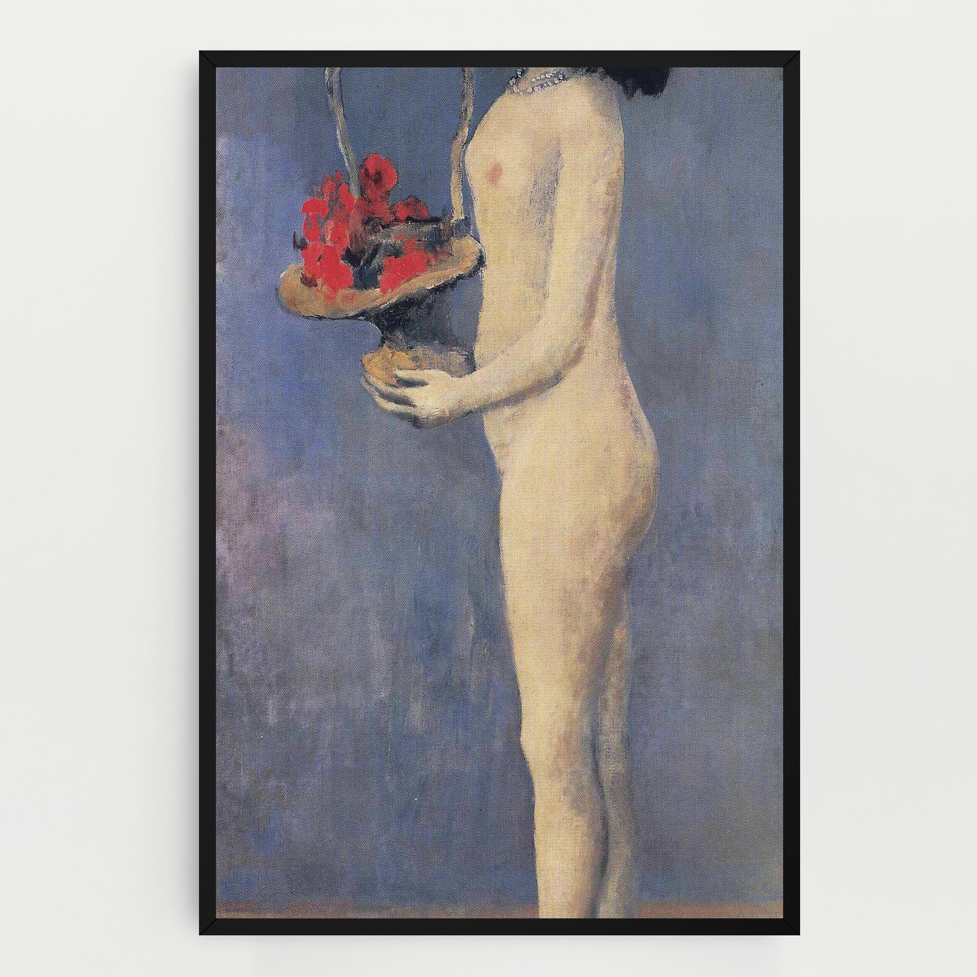 Vászonkép Le Panier Fleuri mockup 0