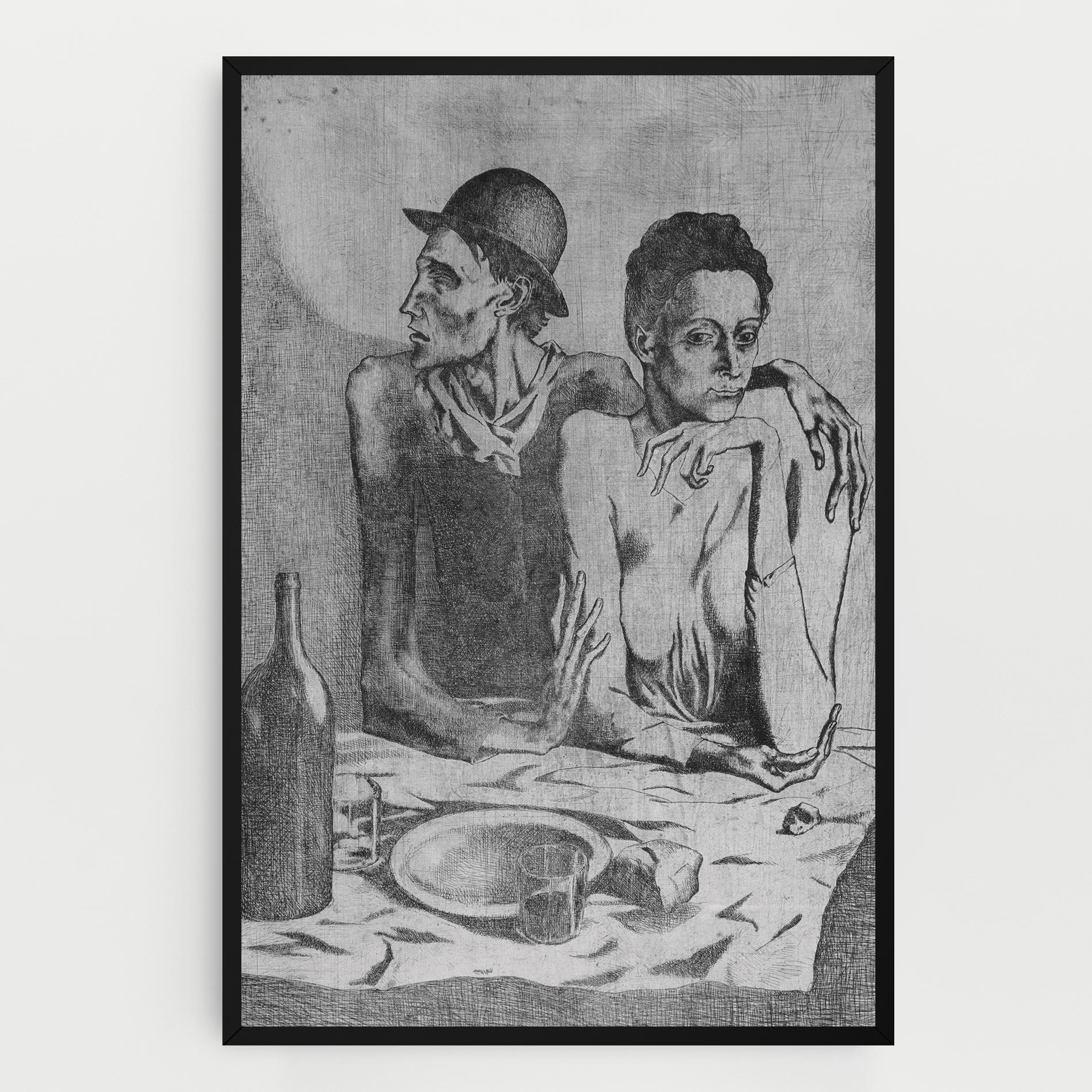 Vászonkép The Frugal Repast mockup 0