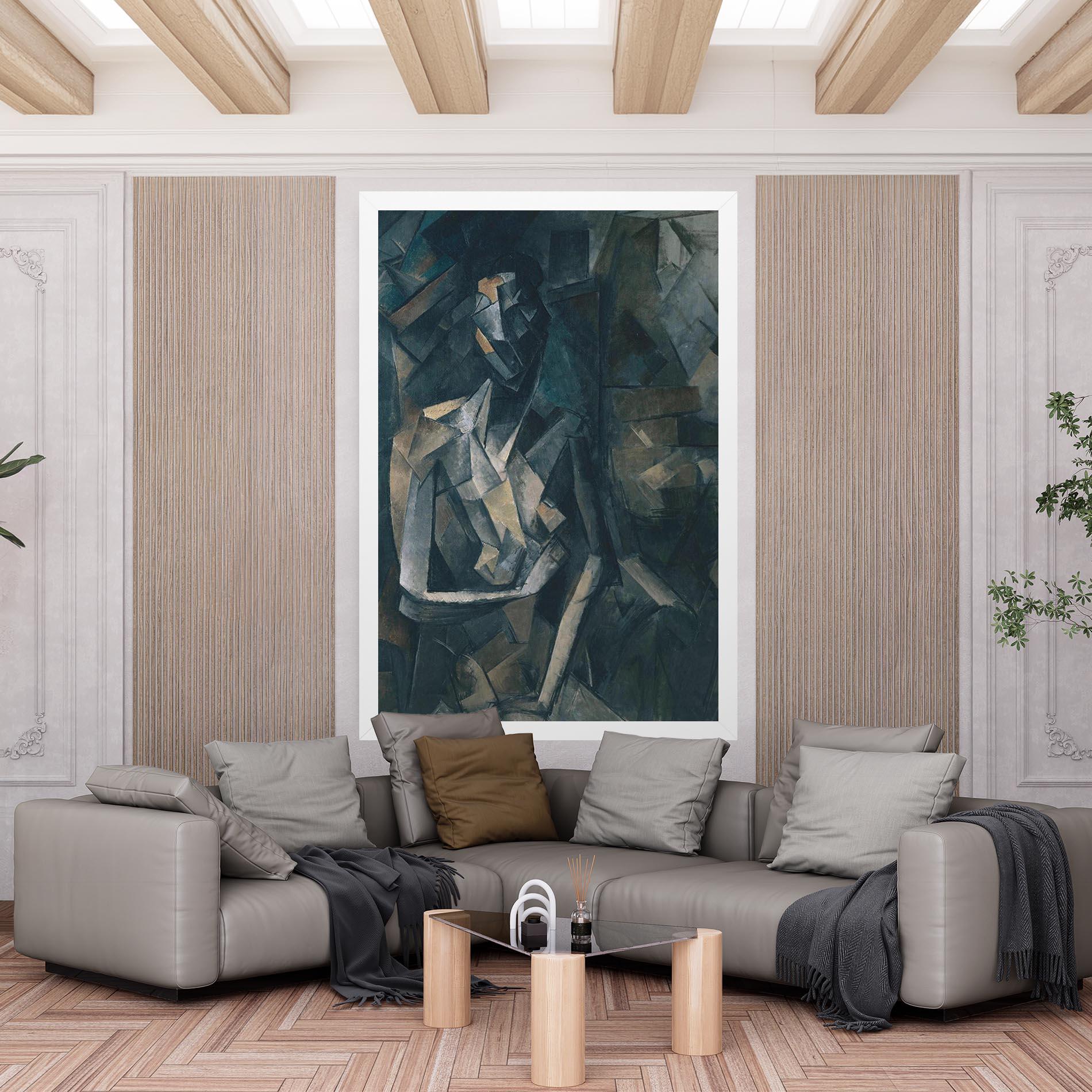 Vászonkép Dans Un Fauteuil mockup 6