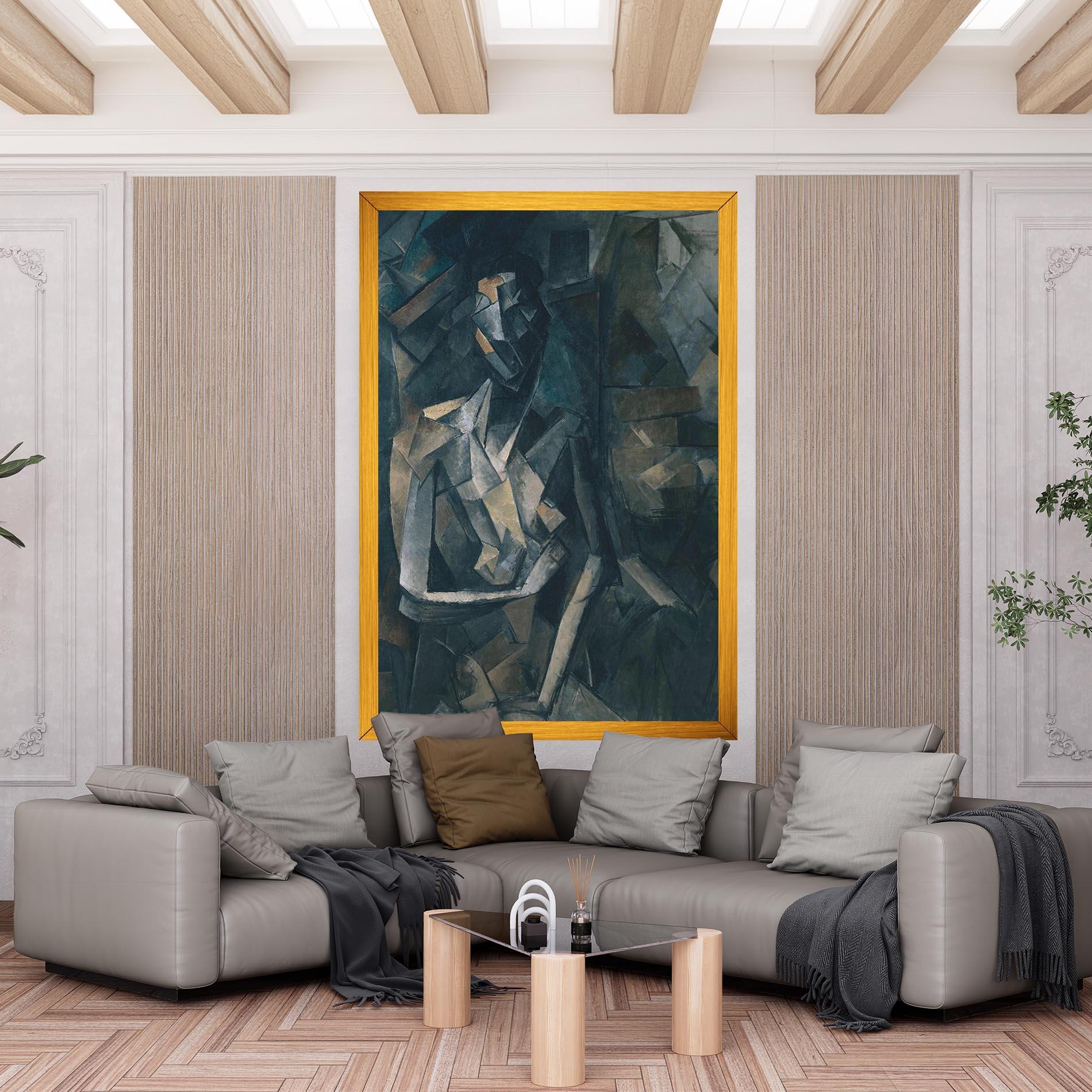 Vászonkép Dans Un Fauteuil mockup 6