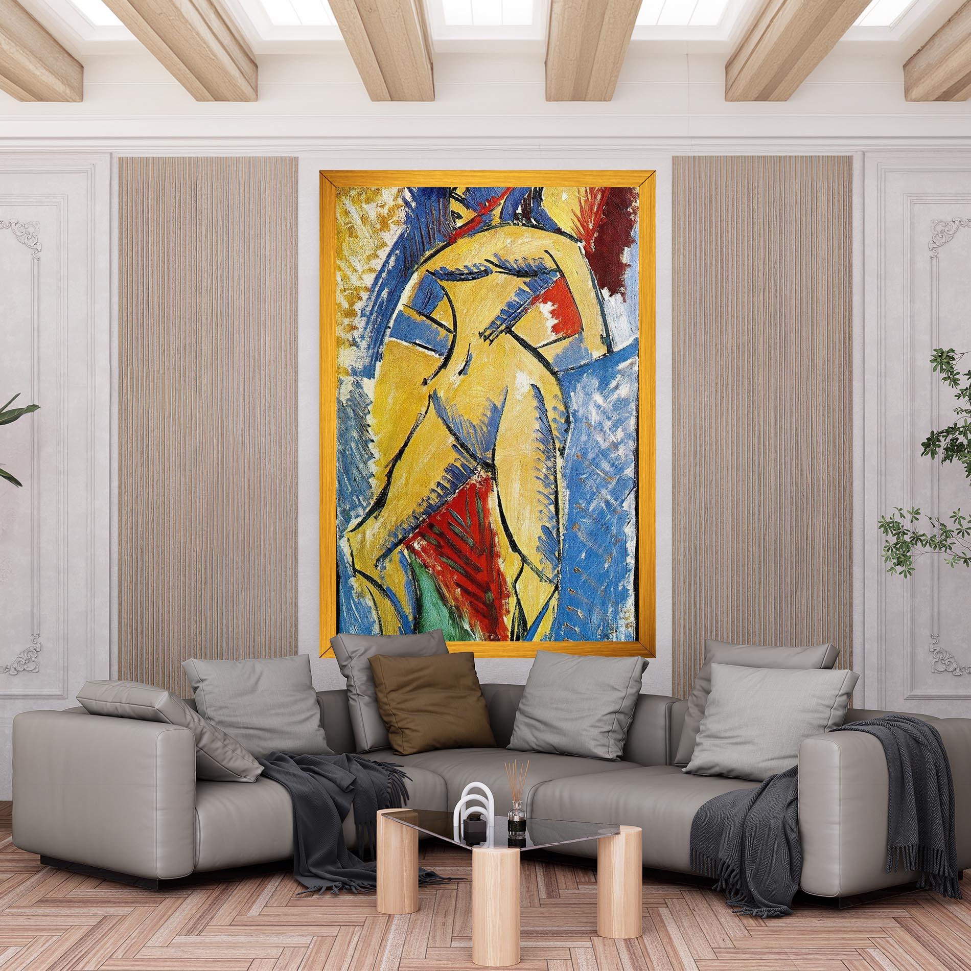 Vászonkép Femme Nue mockup 6