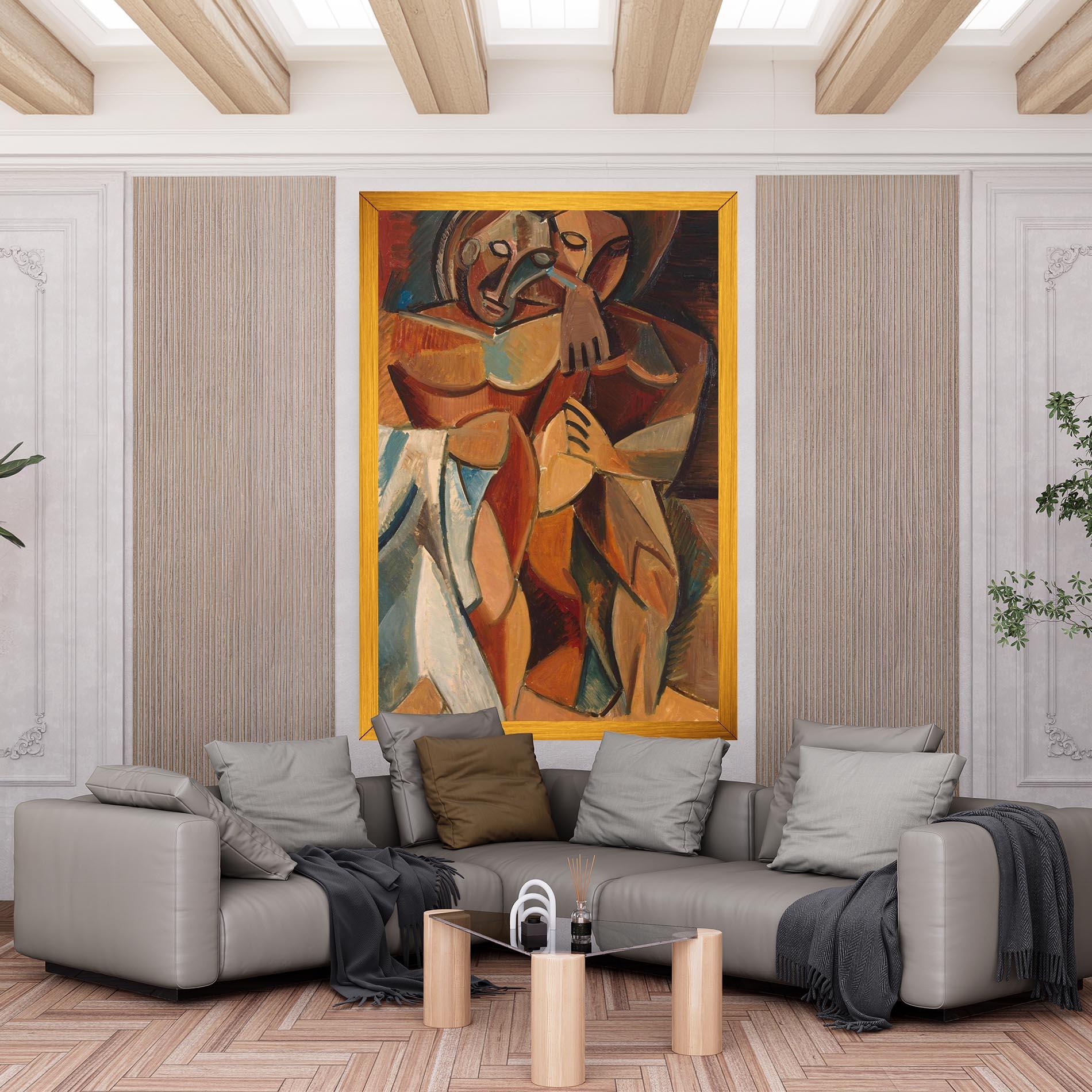 Vászonkép Friendship Two Nudes mockup 6