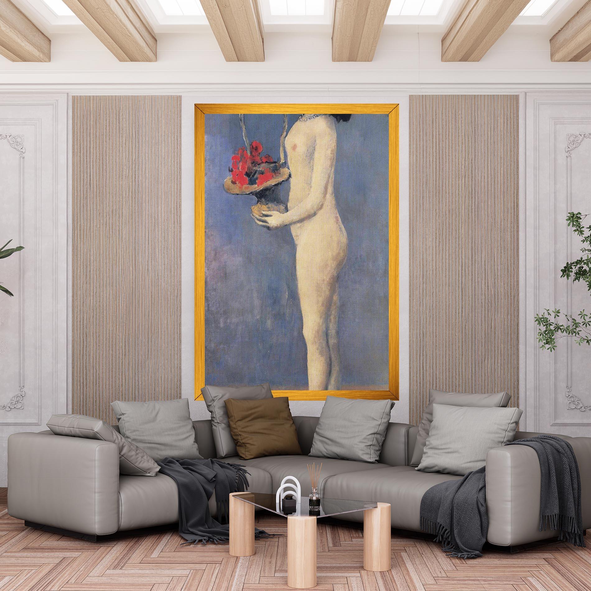 Vászonkép Le Panier Fleuri mockup 6