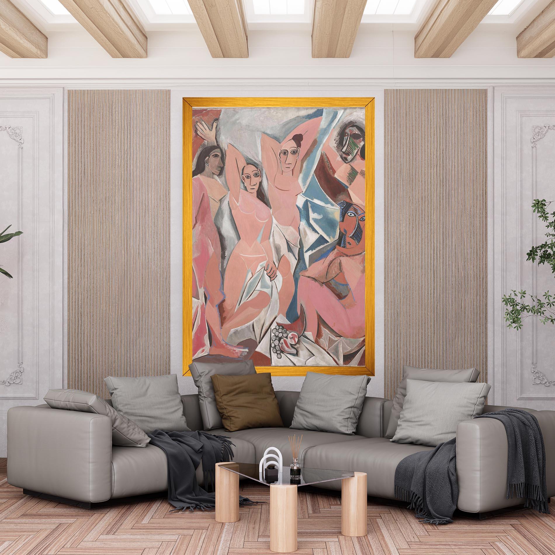 Vászonkép Les Demoiselles mockup 6