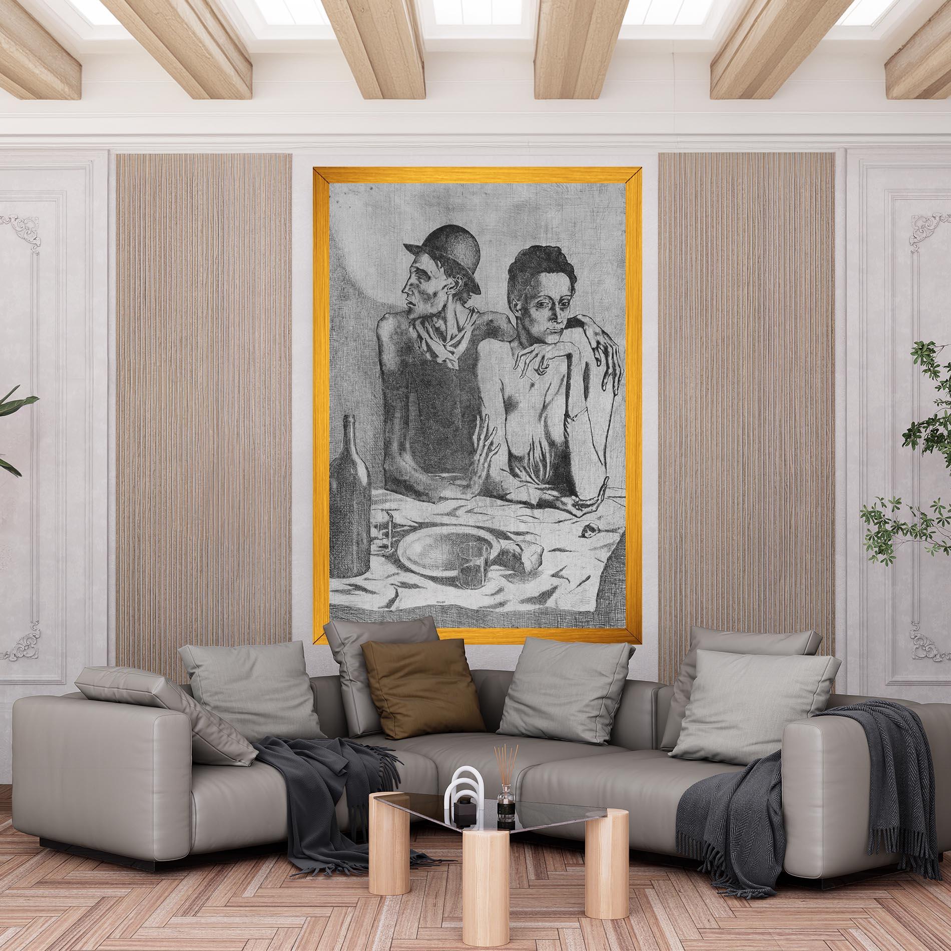 Vászonkép The Frugal Repast mockup 6