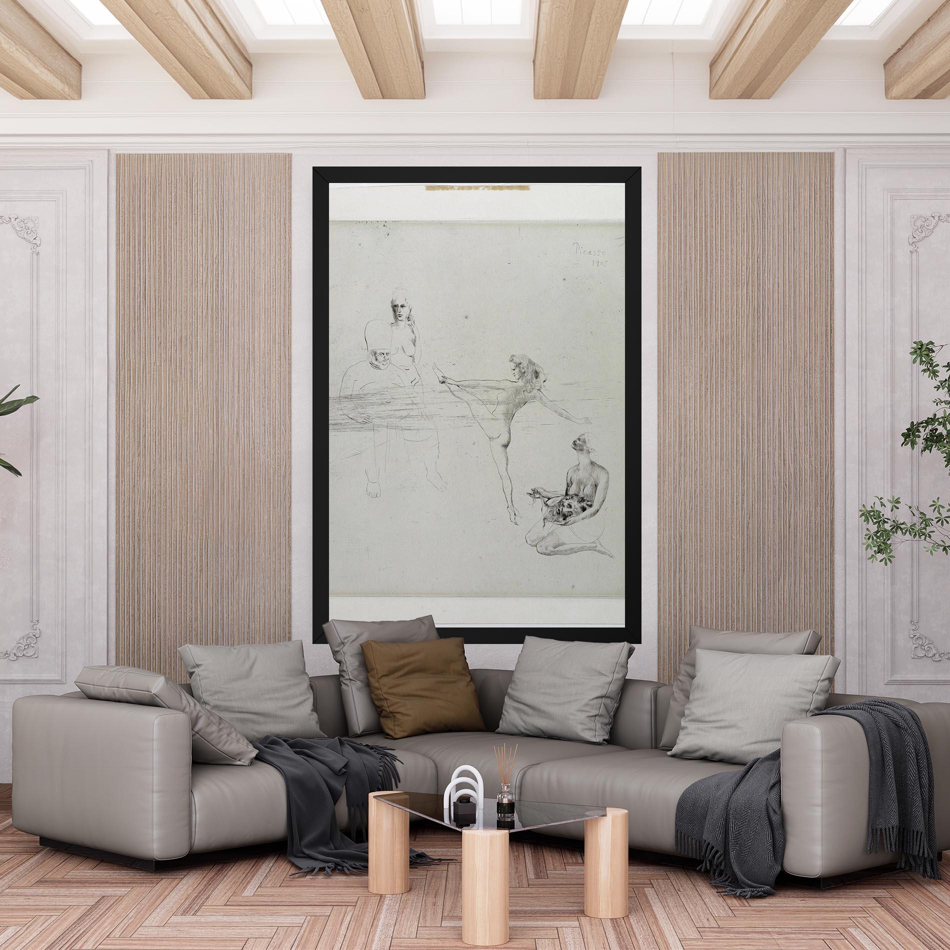 Vászonkép Dance Of Salome mockup 6