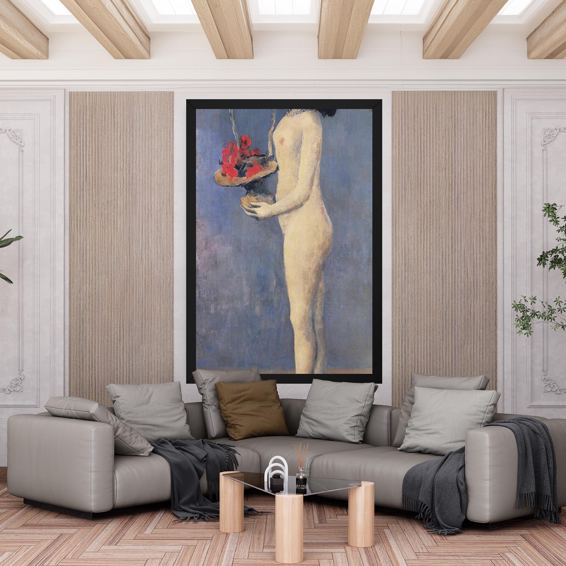 Vászonkép Le Panier Fleuri mockup 6