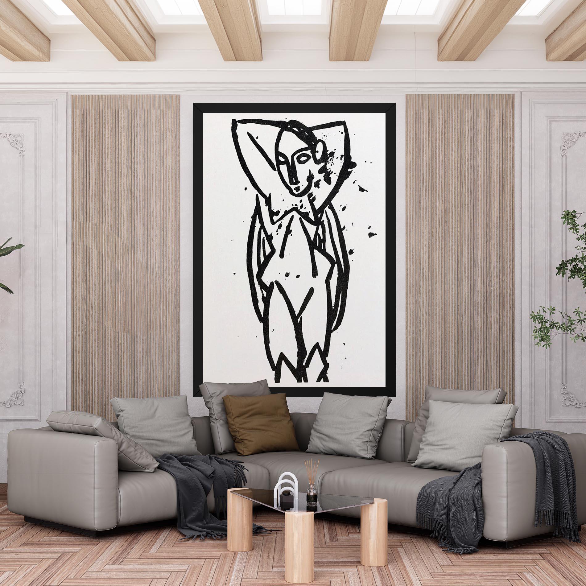 Vászonkép Nude mockup 6