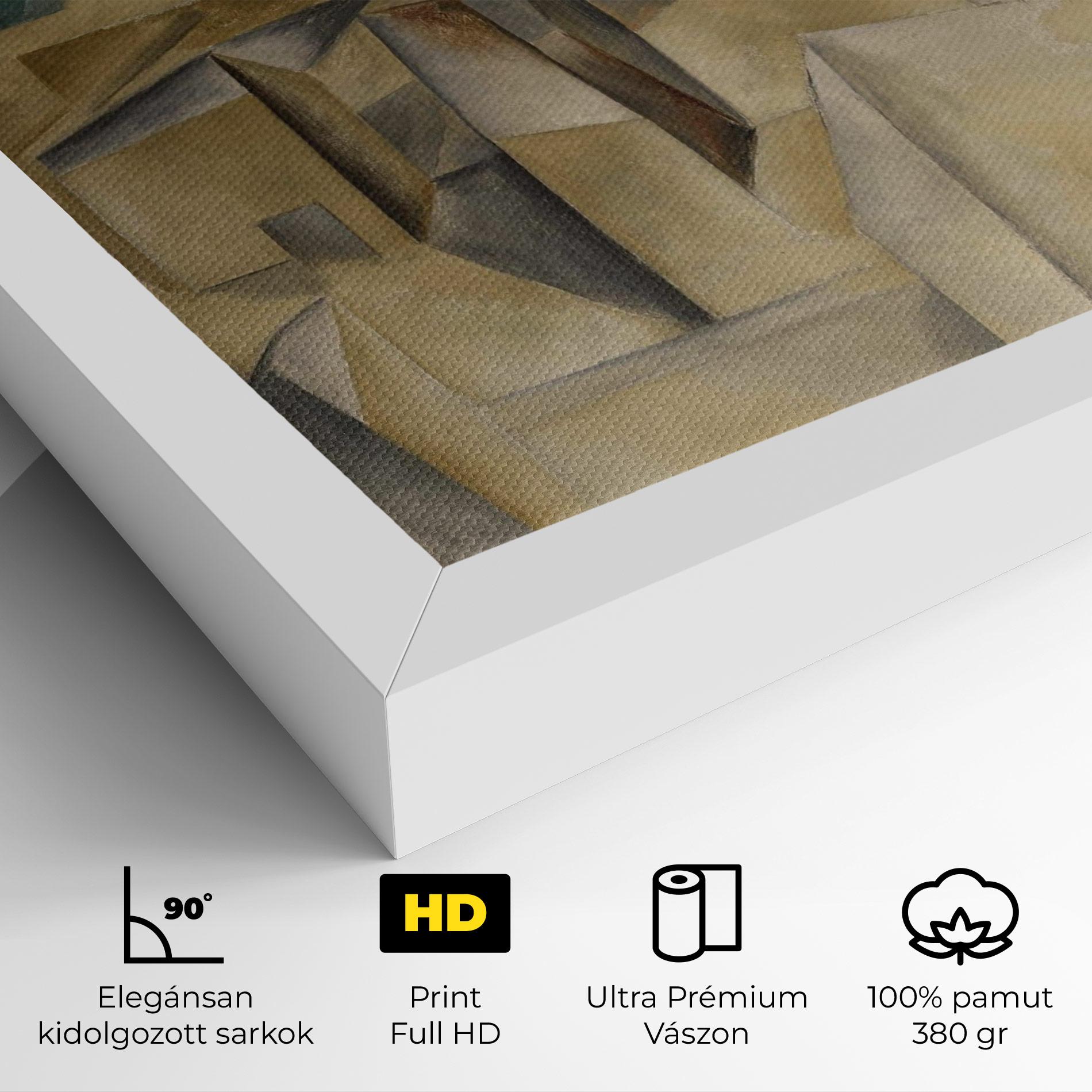 Vászonkép Houses On The Hill mockup 4