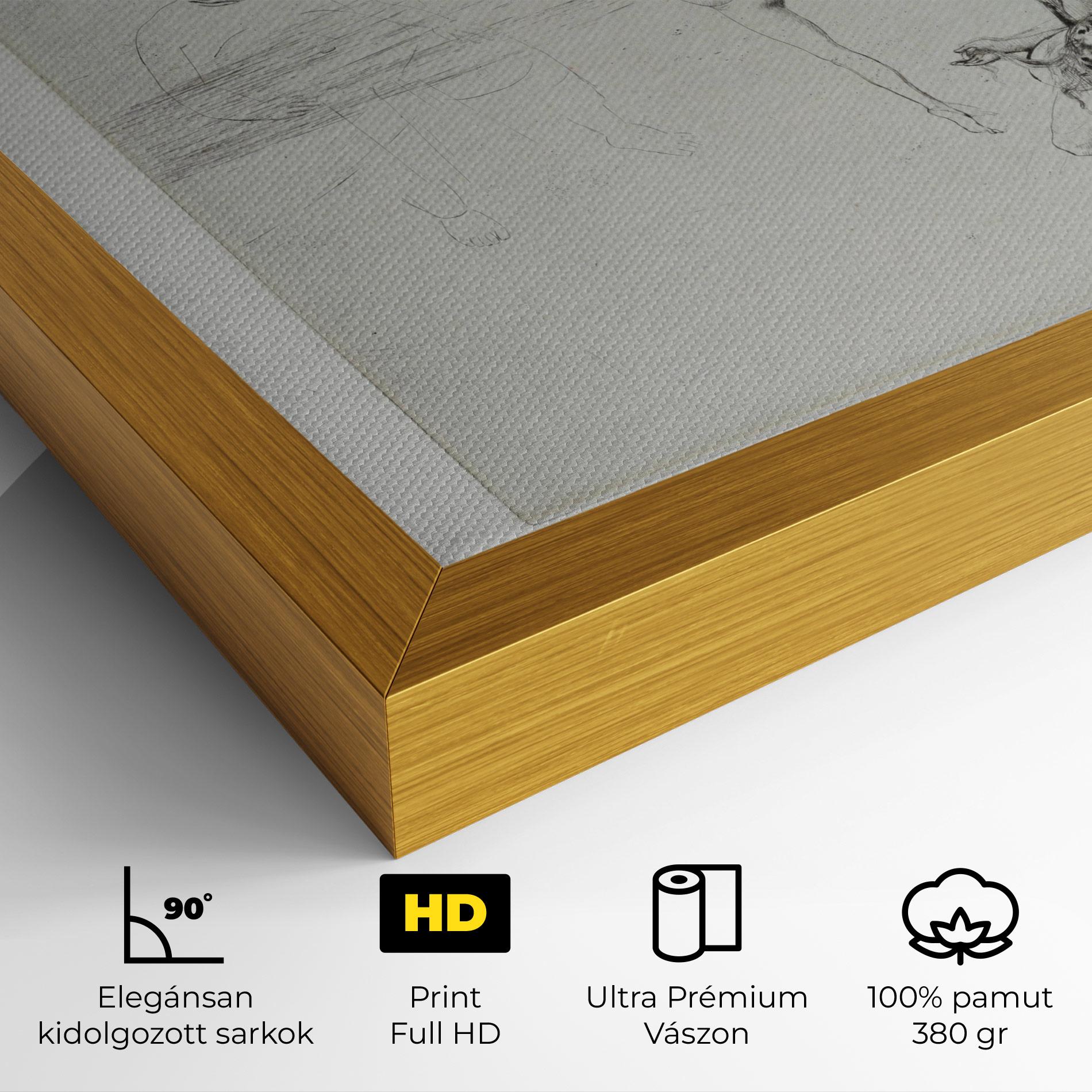 Vászonkép Dance Of Salome mockup 4