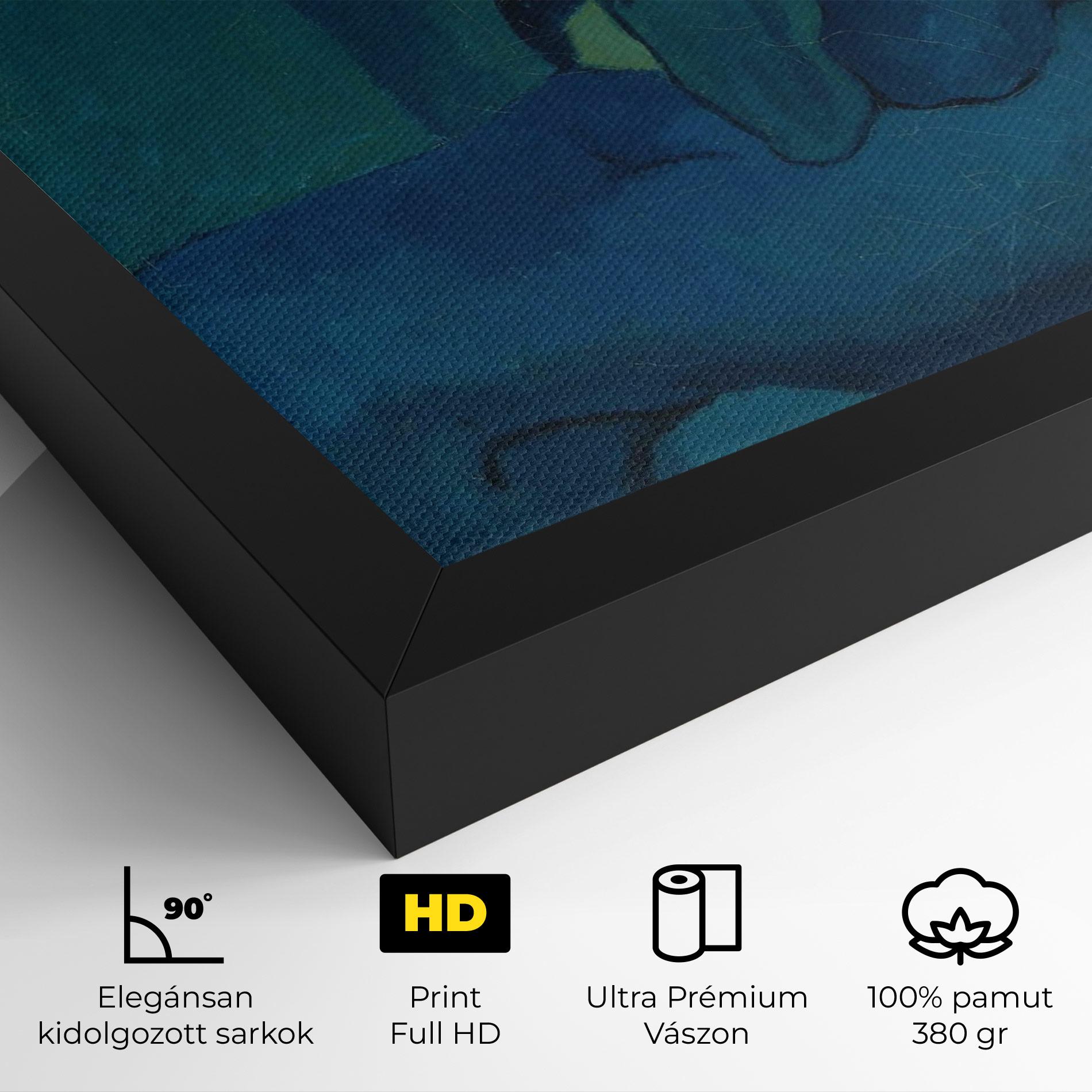 Vászonkép Femme Assise mockup 4