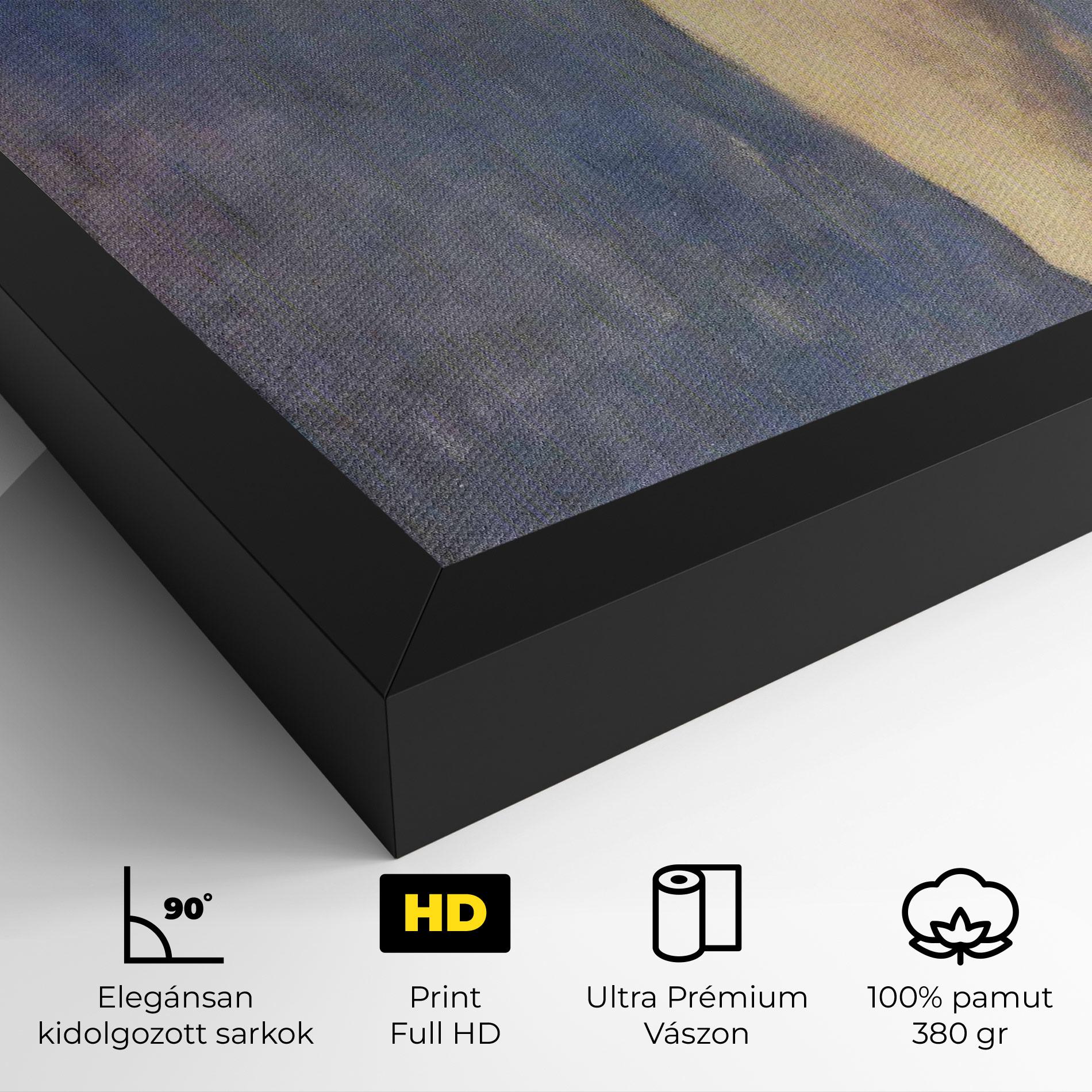 Vászonkép Le Panier Fleuri mockup 4