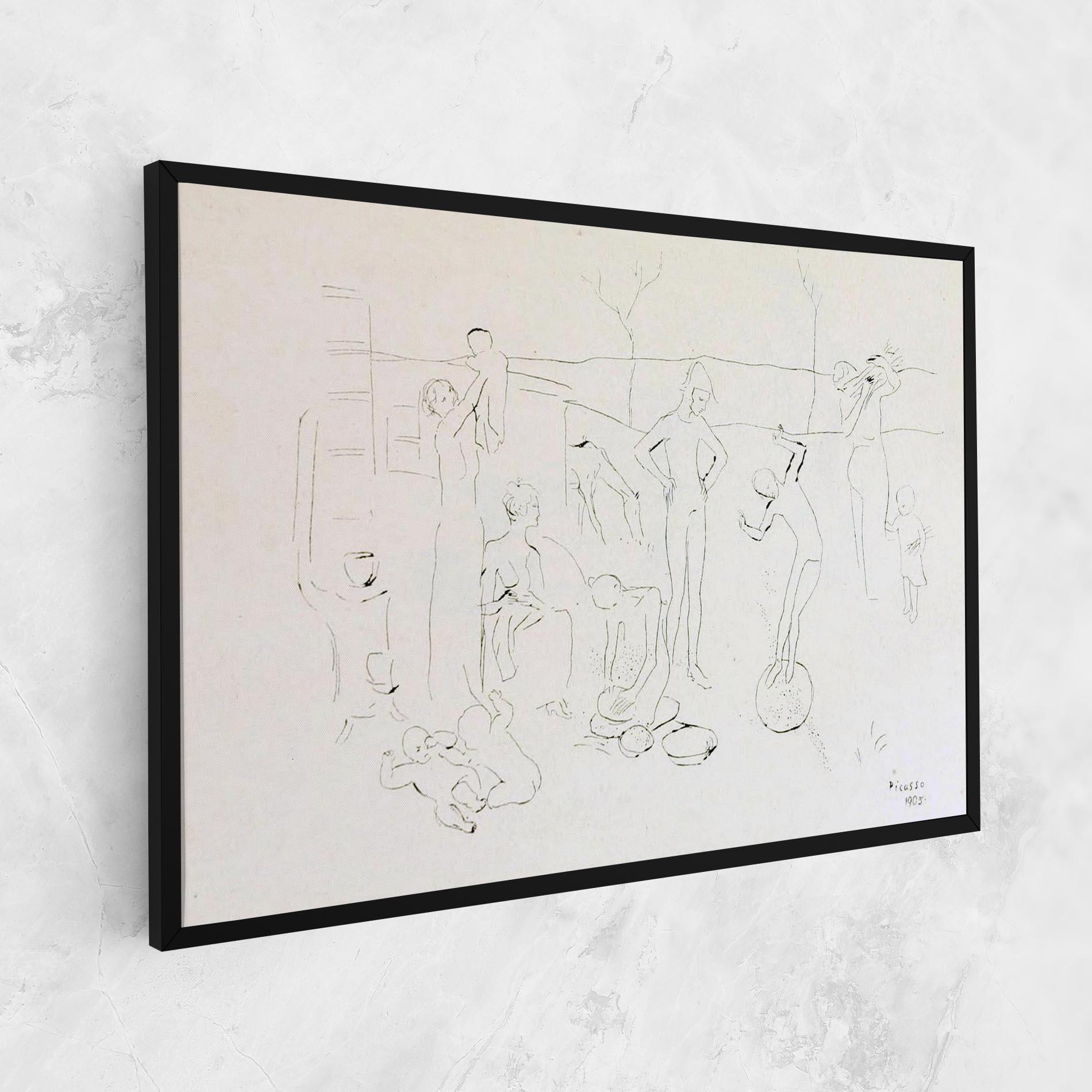 Vászonkép The Acrobats mockup 1