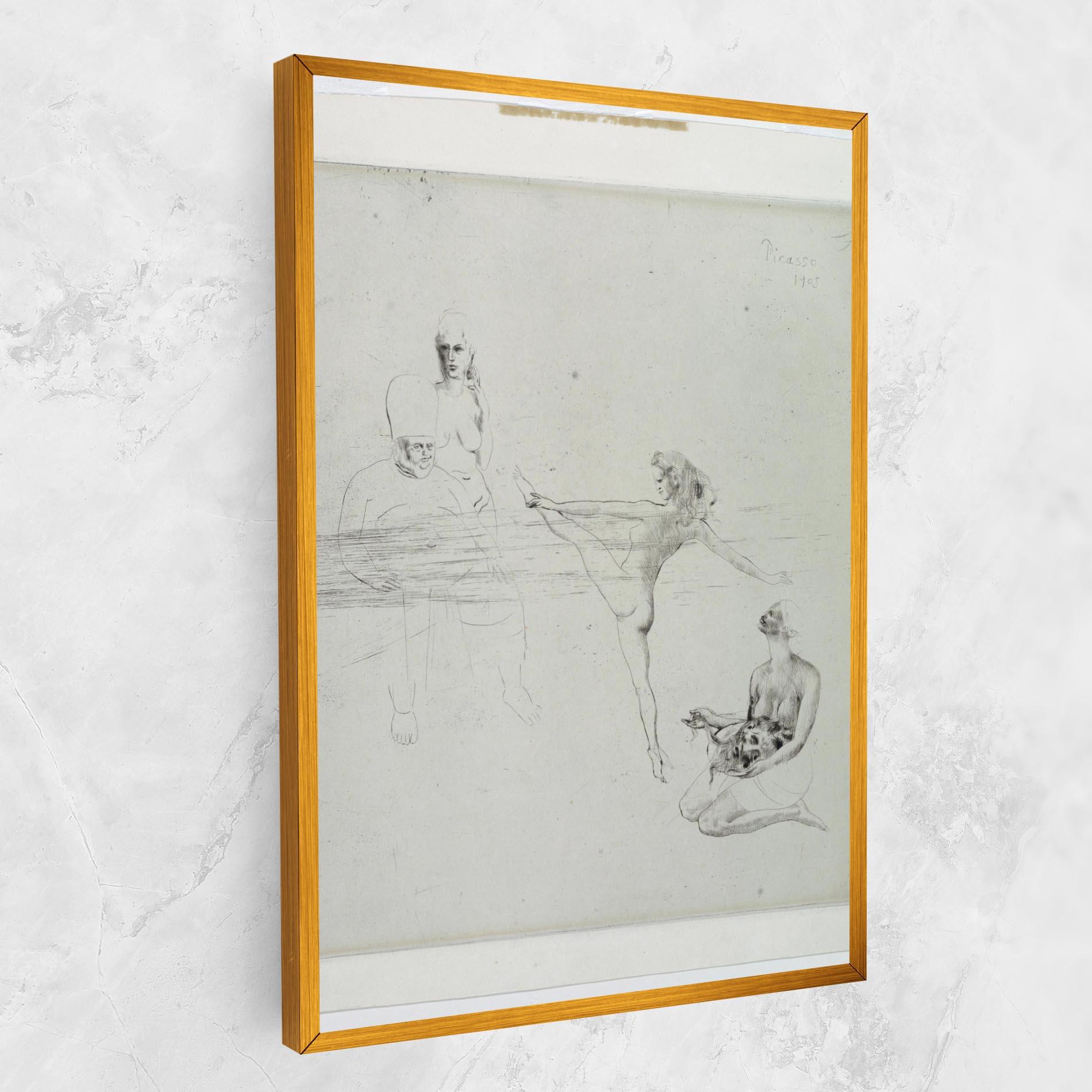 Vászonkép Dance Of Salome mockup 1