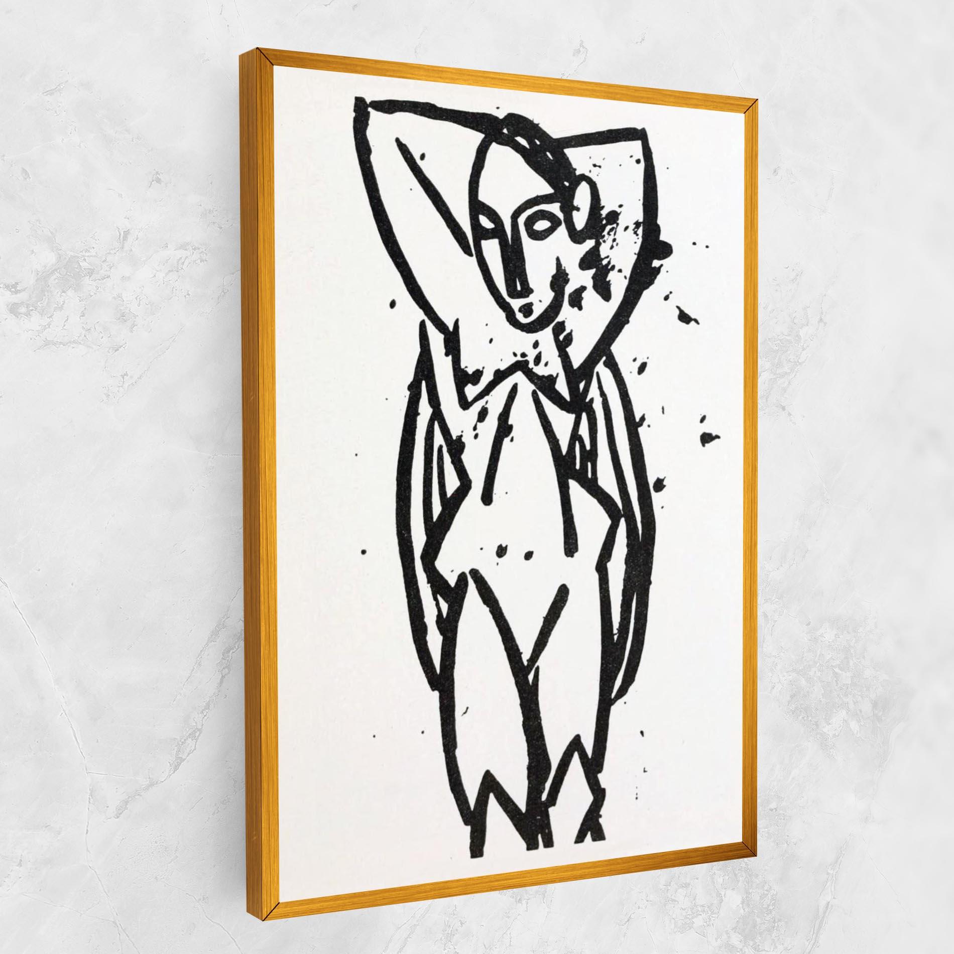 Vászonkép Nude mockup 1