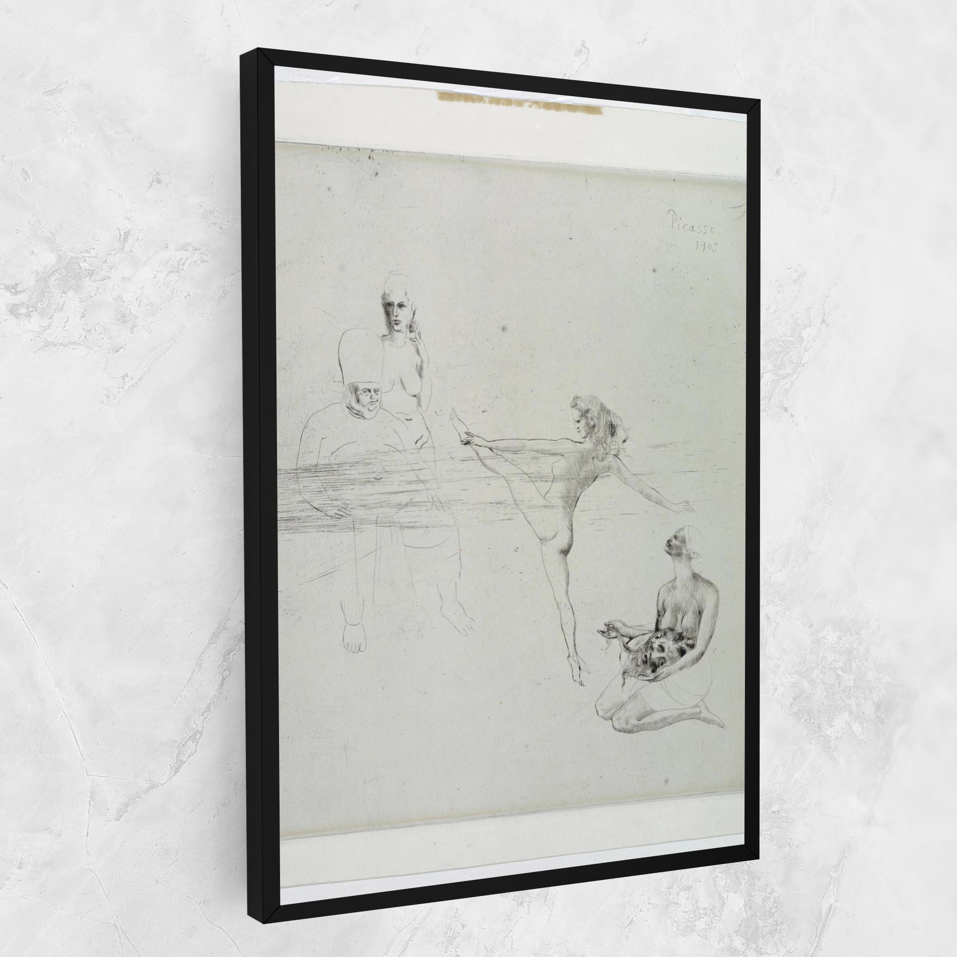 Vászonkép Dance Of Salome mockup 1