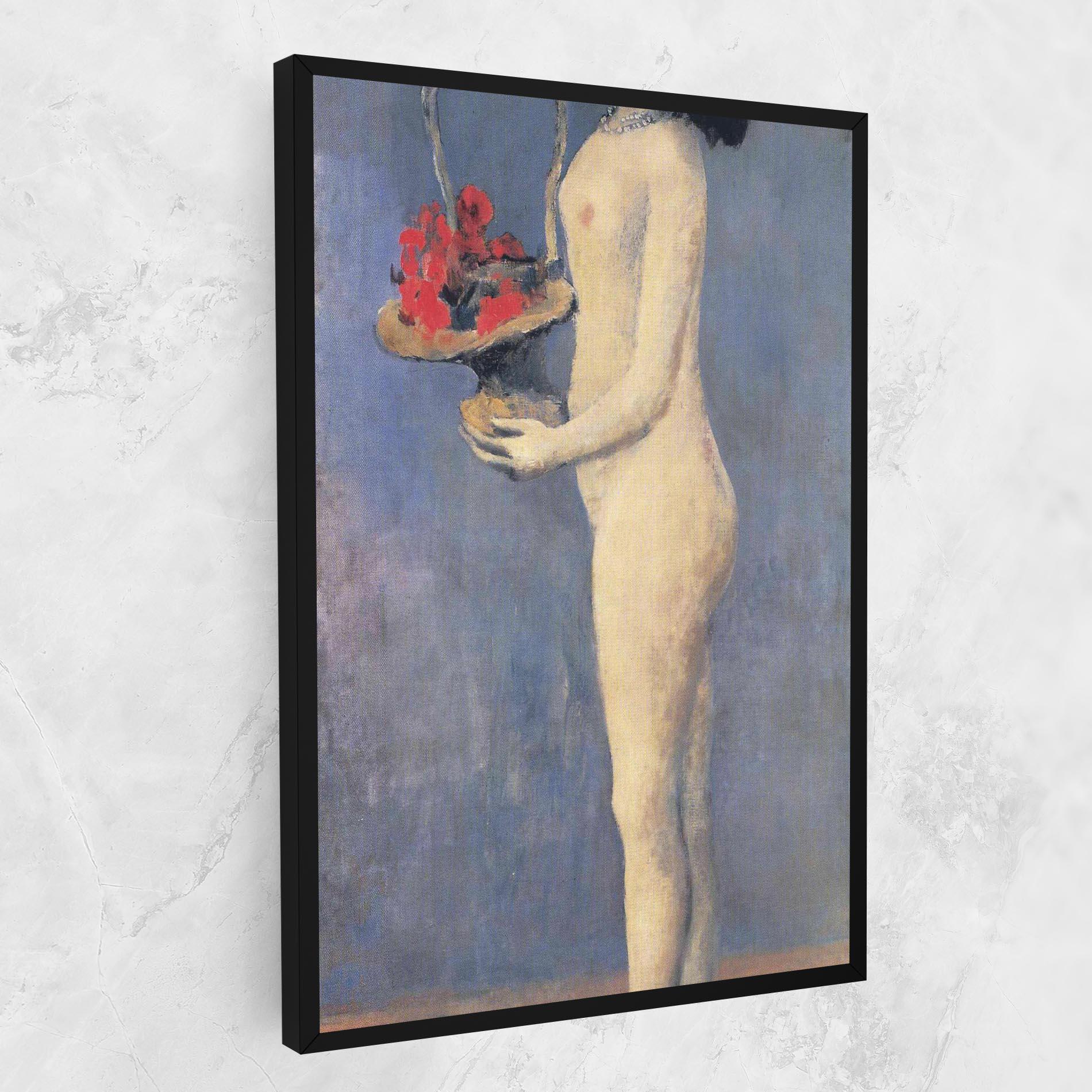 Vászonkép Le Panier Fleuri mockup 1