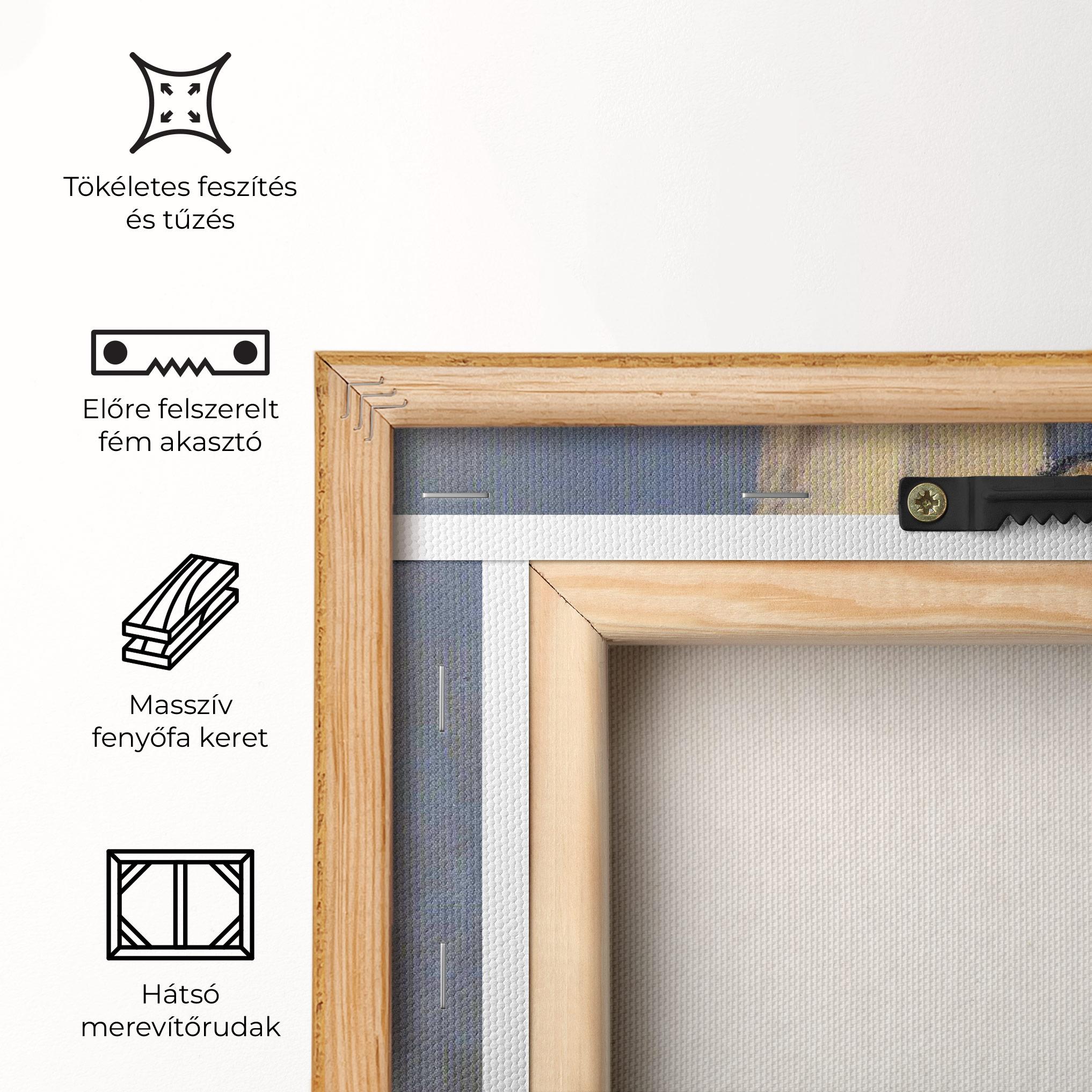 Vászonkép Le Panier Fleuri mockup 5