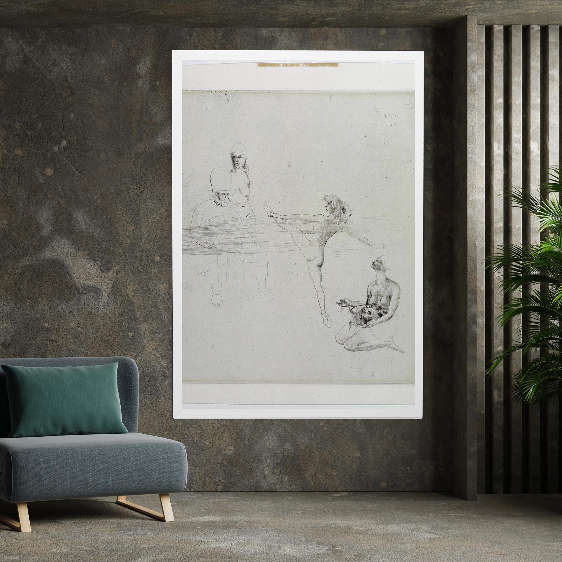 Vászonkép Dance Of Salome mockup 7