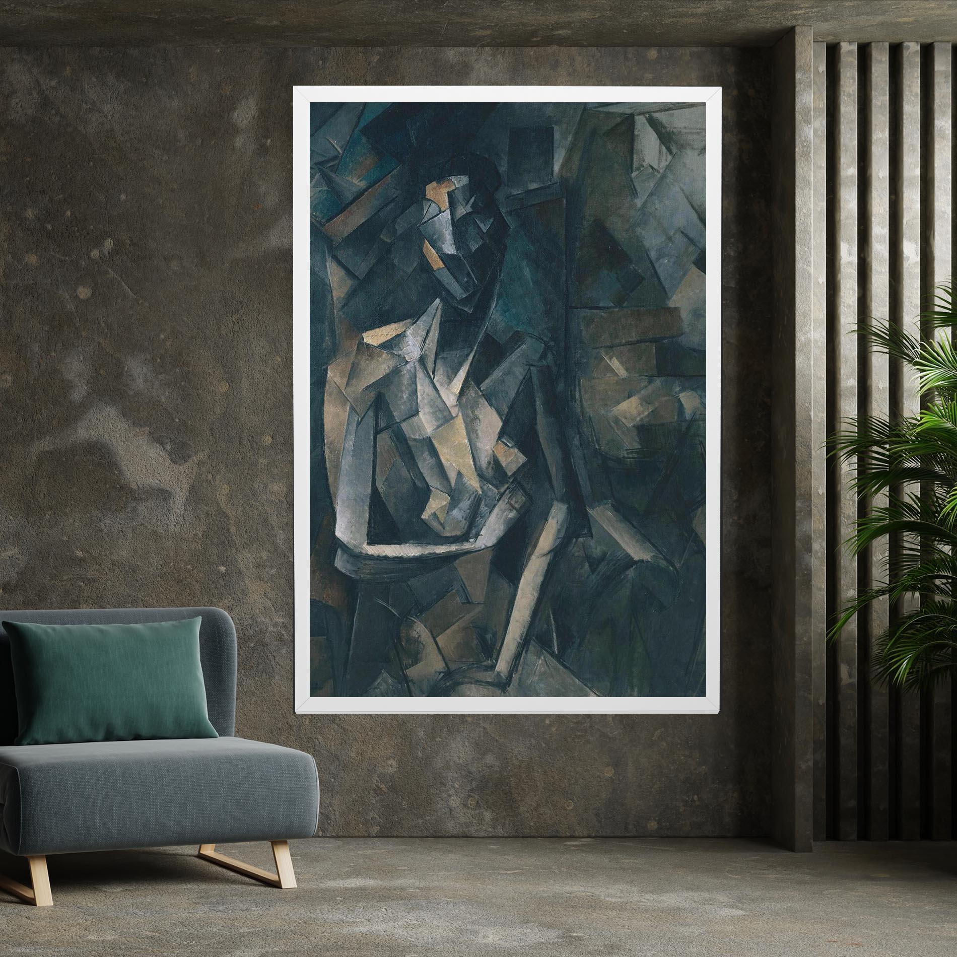 Vászonkép Dans Un Fauteuil mockup 7