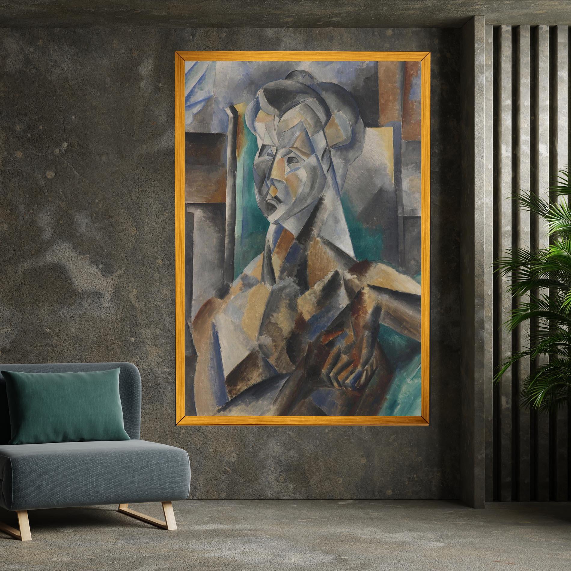 Vászonkép Buste De Femme mockup 7