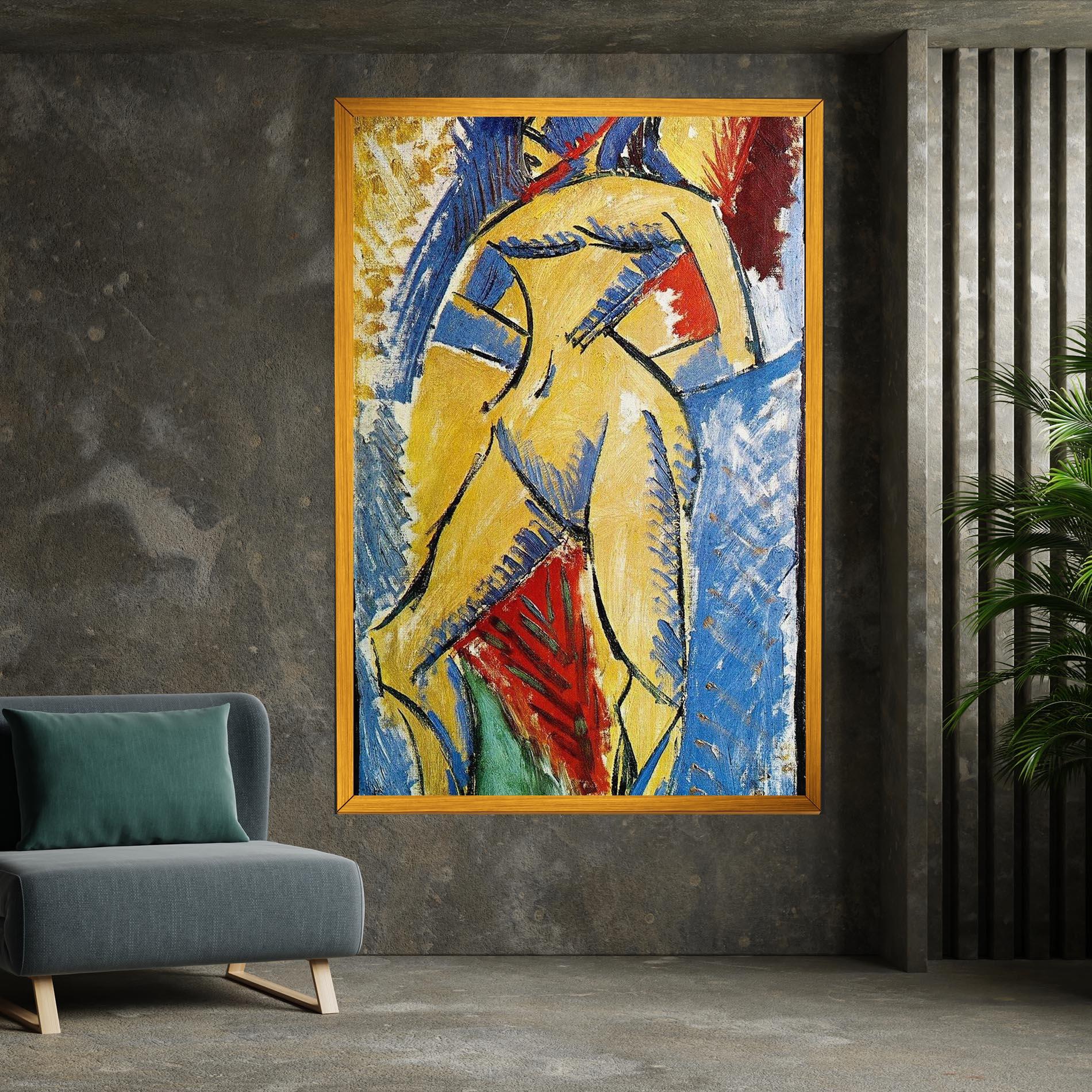 Vászonkép Femme Nue mockup 7