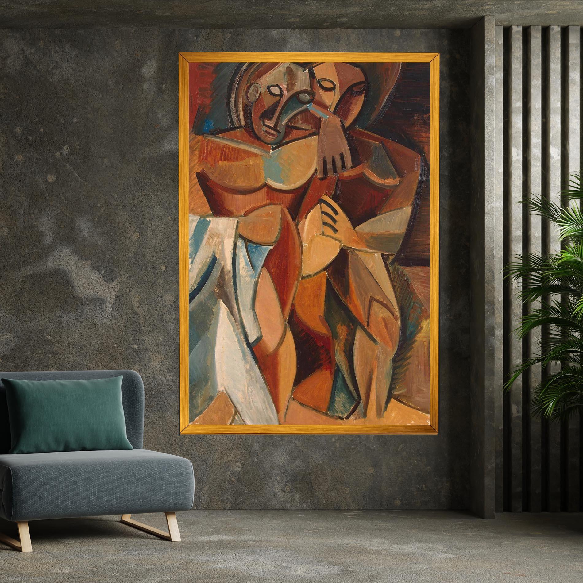 Vászonkép Friendship Two Nudes mockup 7