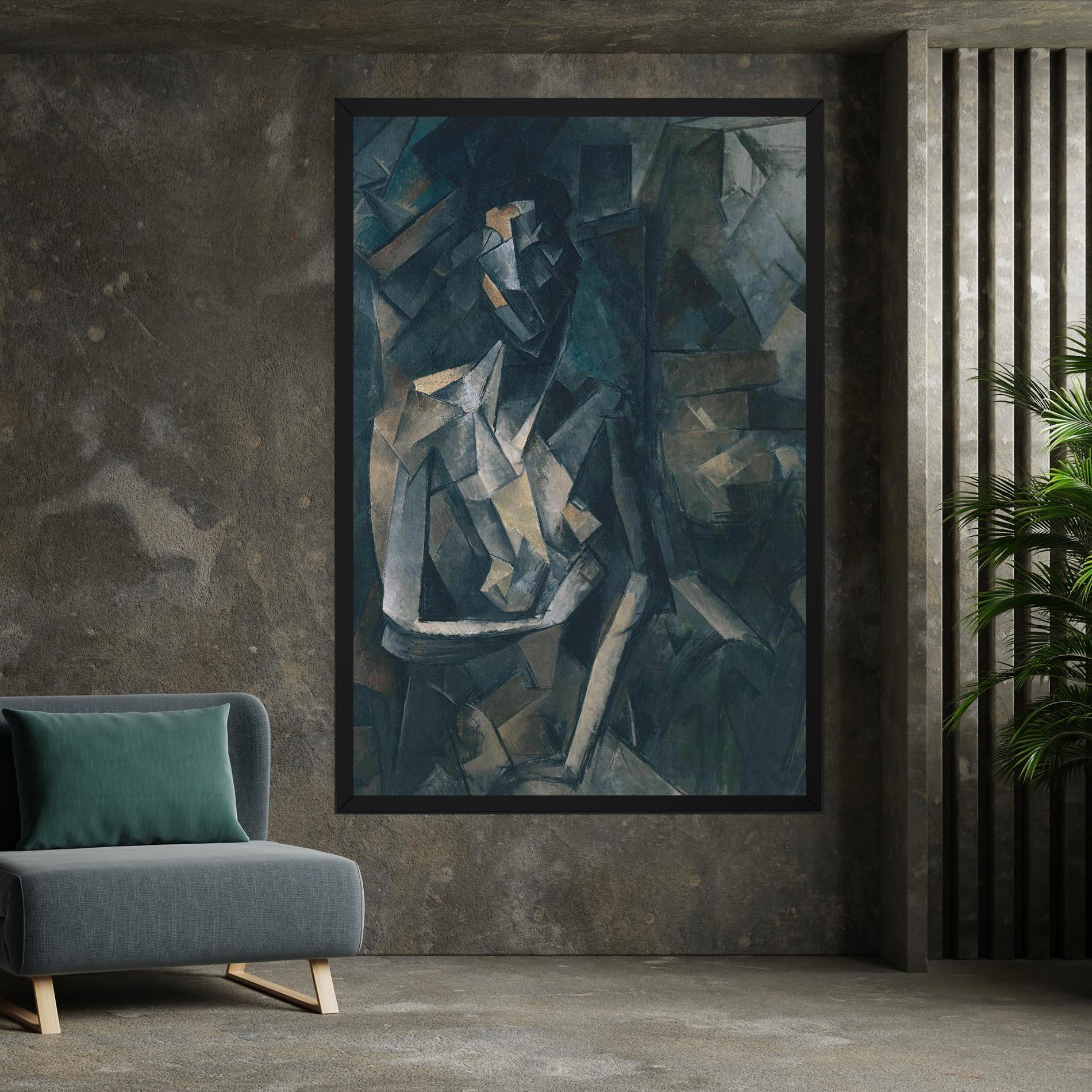 Vászonkép Dans Un Fauteuil mockup 7