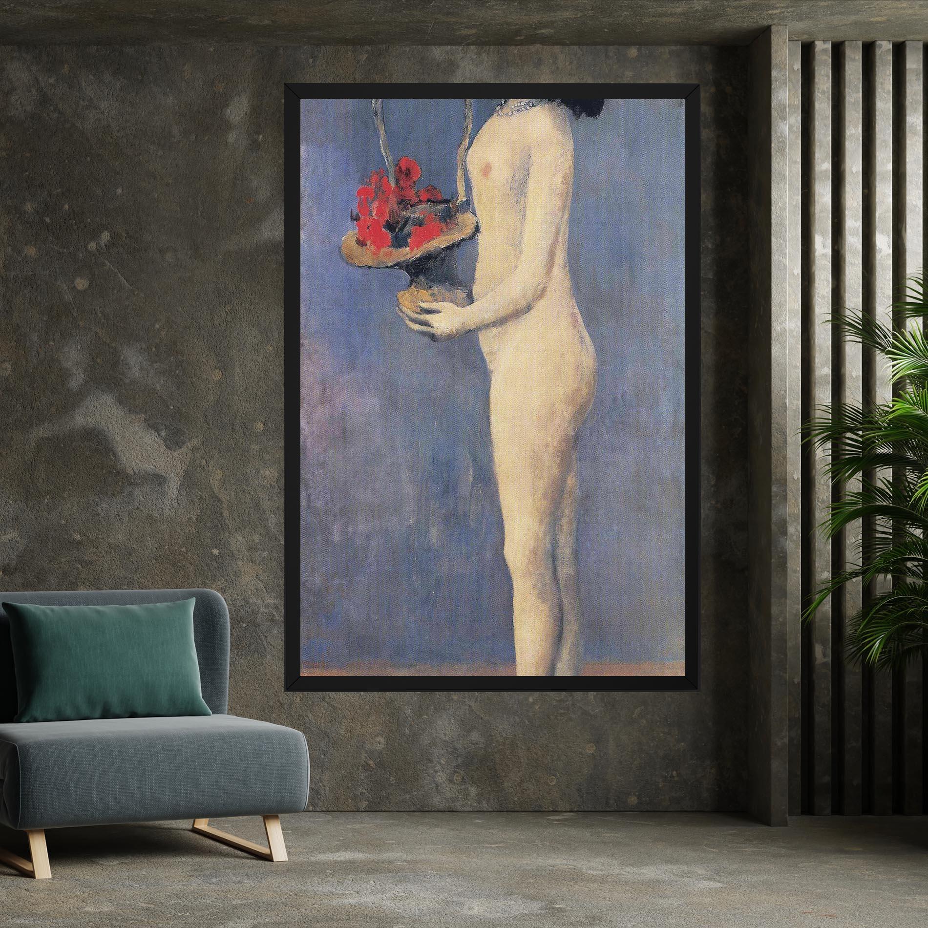 Vászonkép Le Panier Fleuri mockup 7