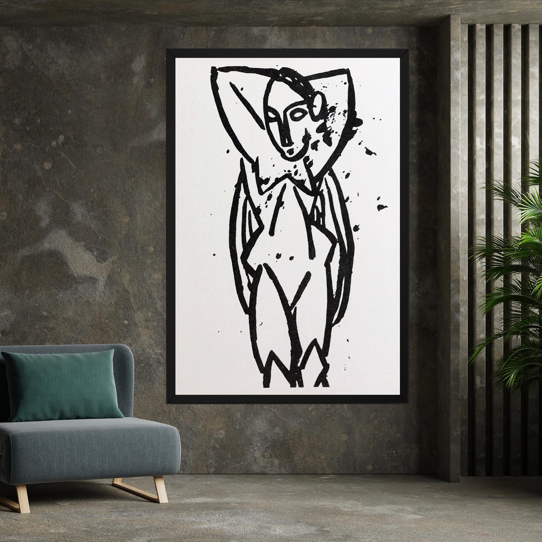 Vászonkép Nude mockup 7