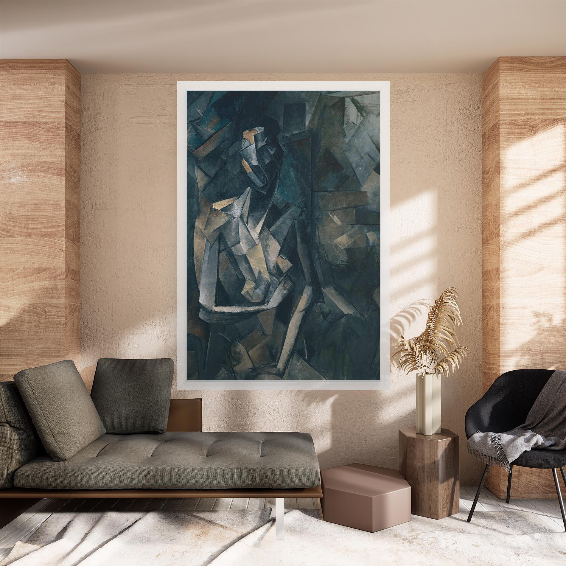 Vászonkép Dans Un Fauteuil mockup 8