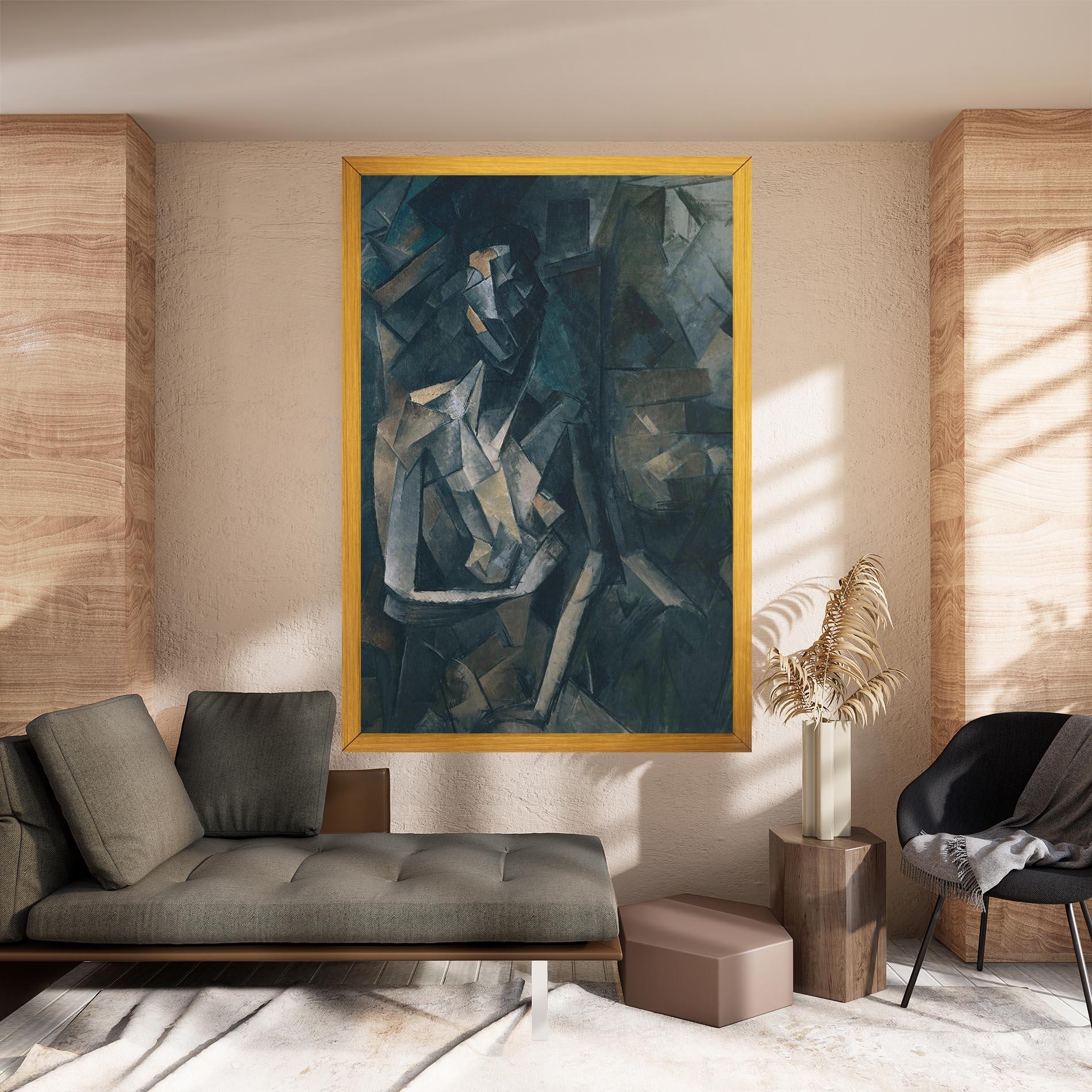 Vászonkép Dans Un Fauteuil mockup 8