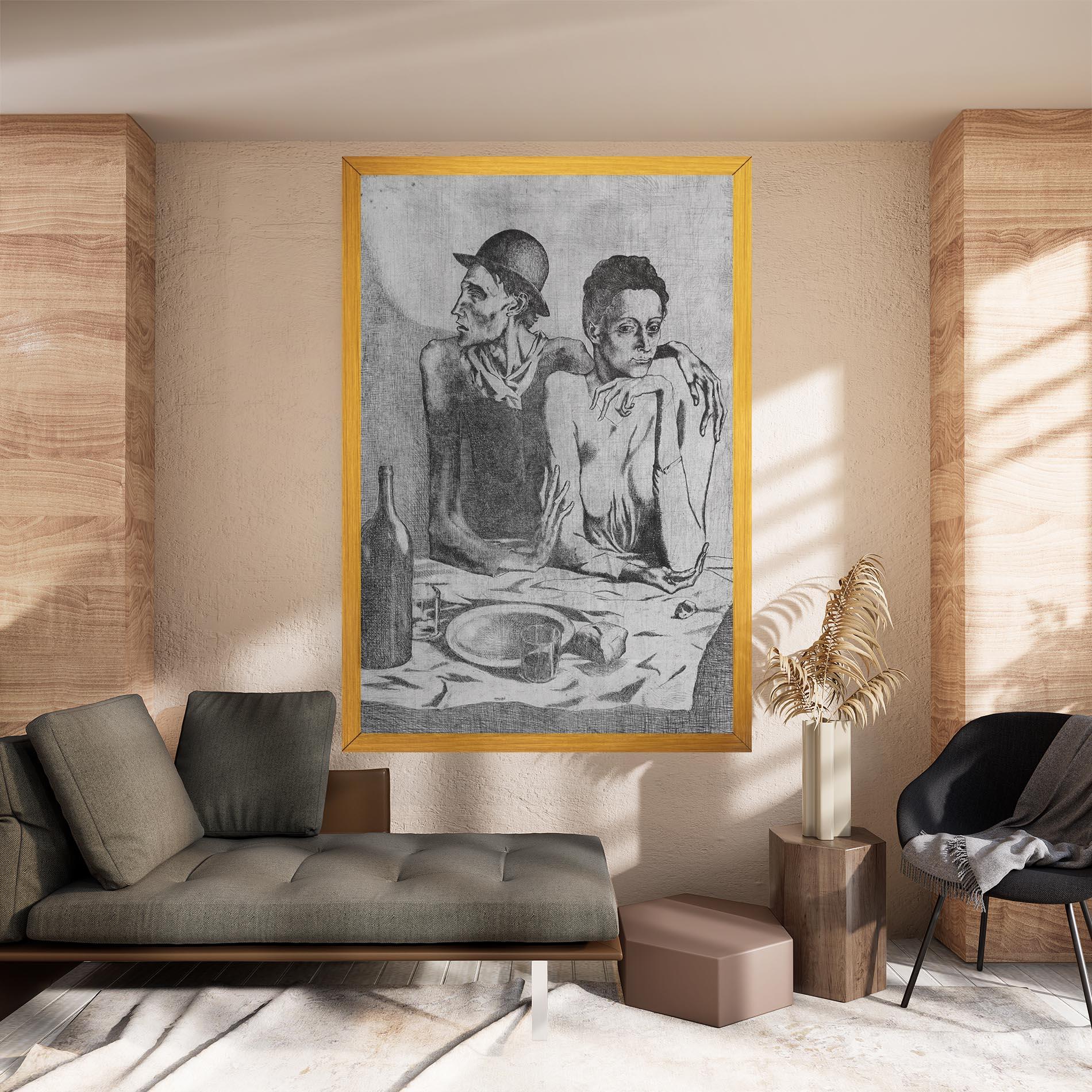 Vászonkép The Frugal Repast mockup 8