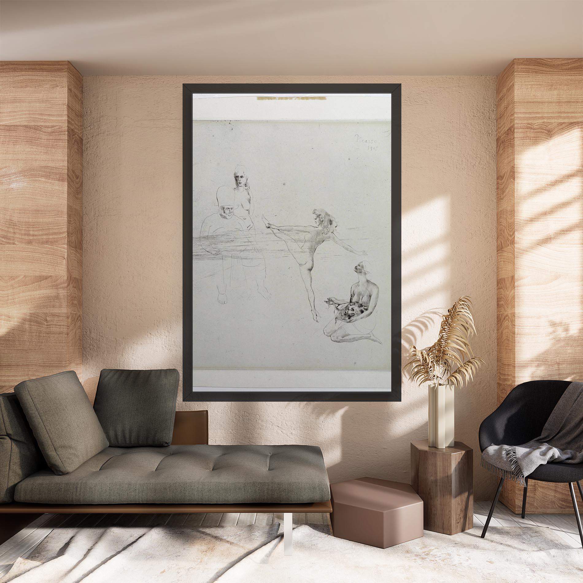 Vászonkép Dance Of Salome mockup 8