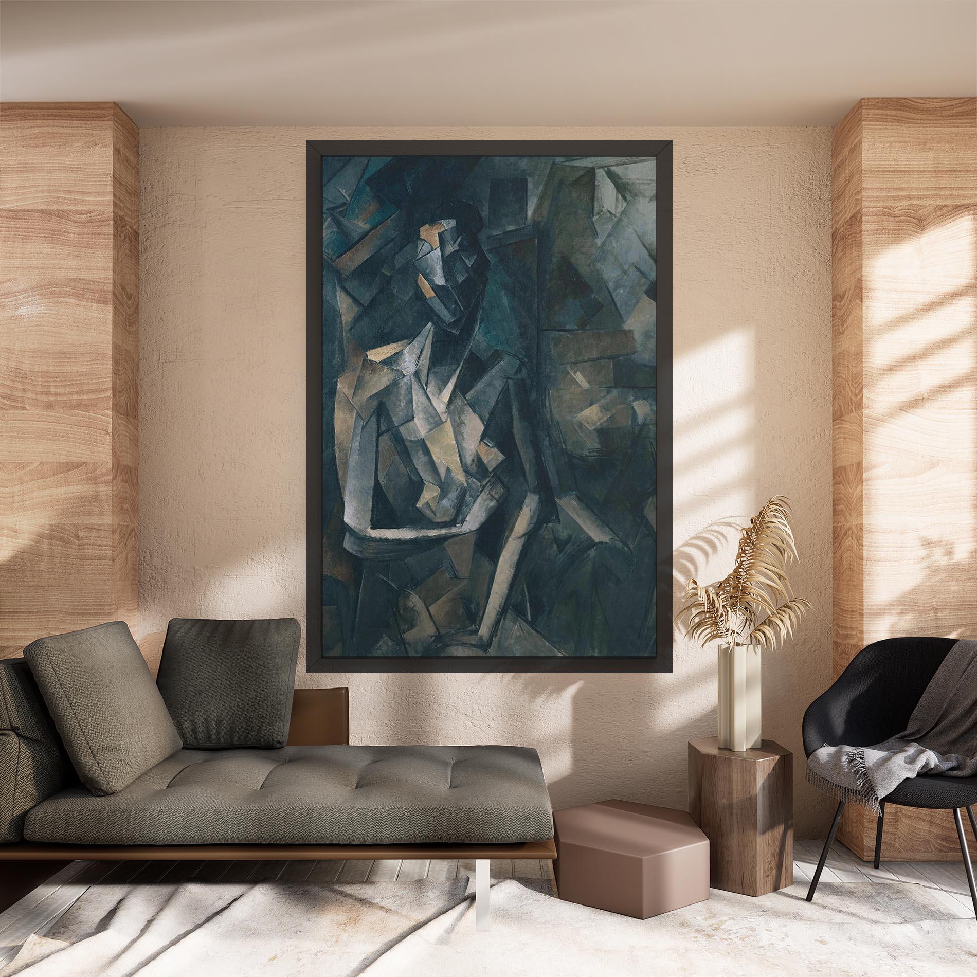 Vászonkép Dans Un Fauteuil mockup 8