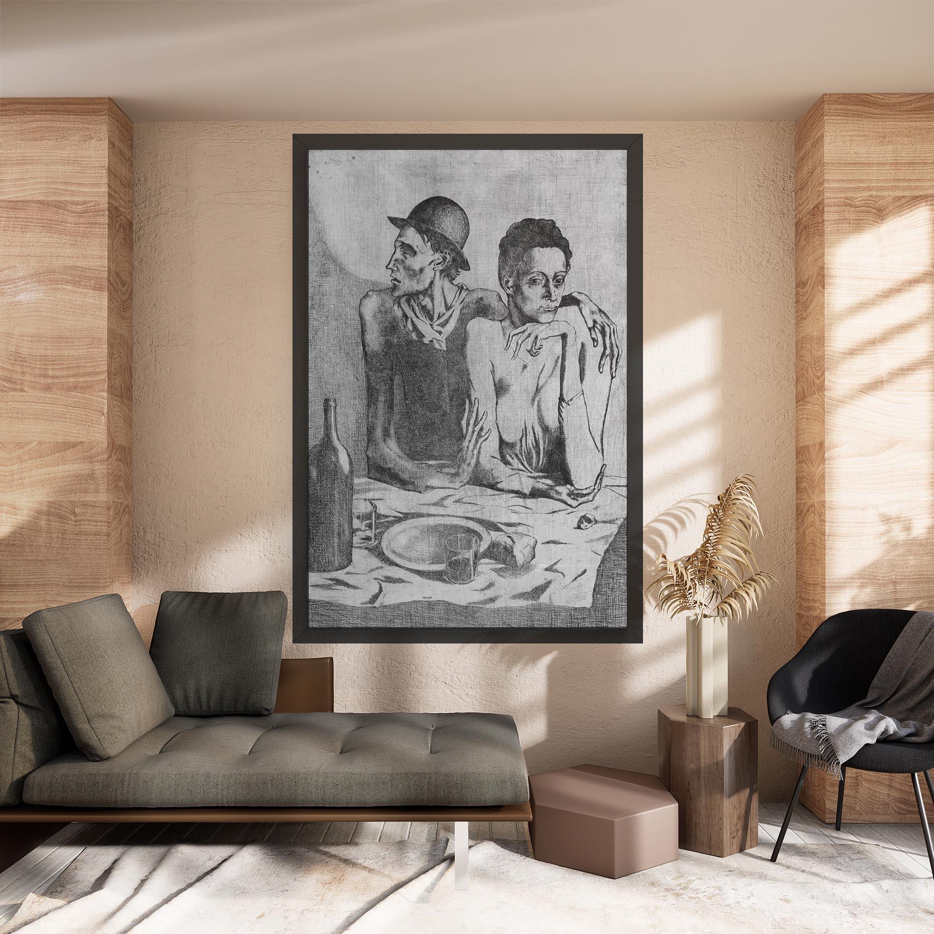 Vászonkép The Frugal Repast mockup 8