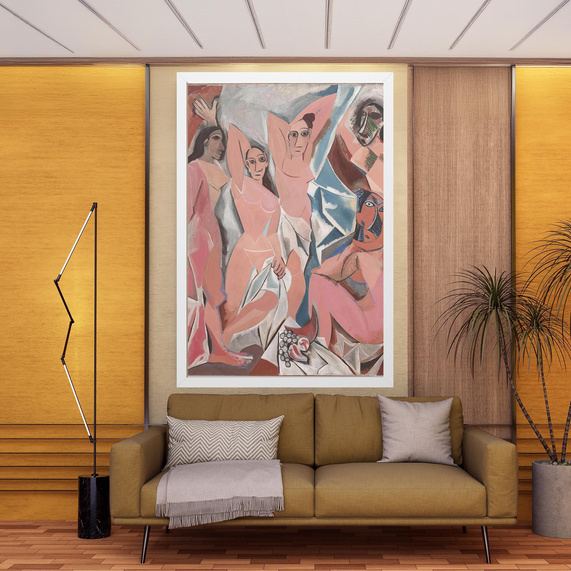 Vászonkép Les Demoiselles mockup 9