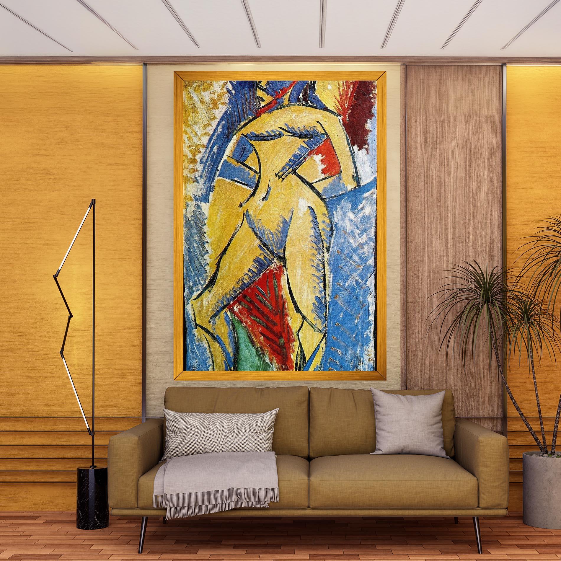 Vászonkép Femme Nue mockup 9