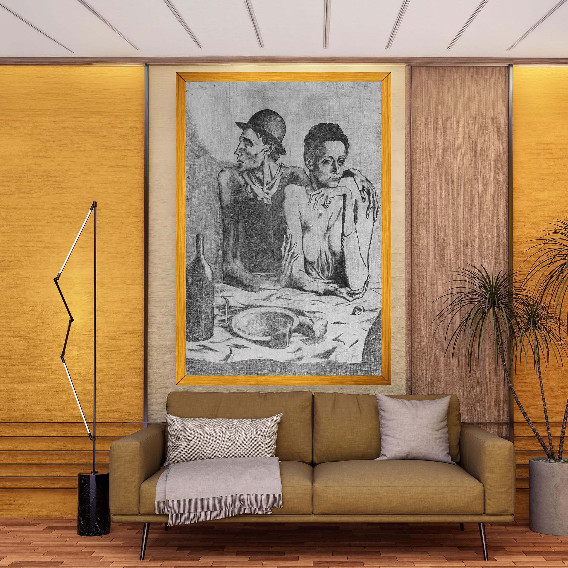 Vászonkép The Frugal Repast mockup 9