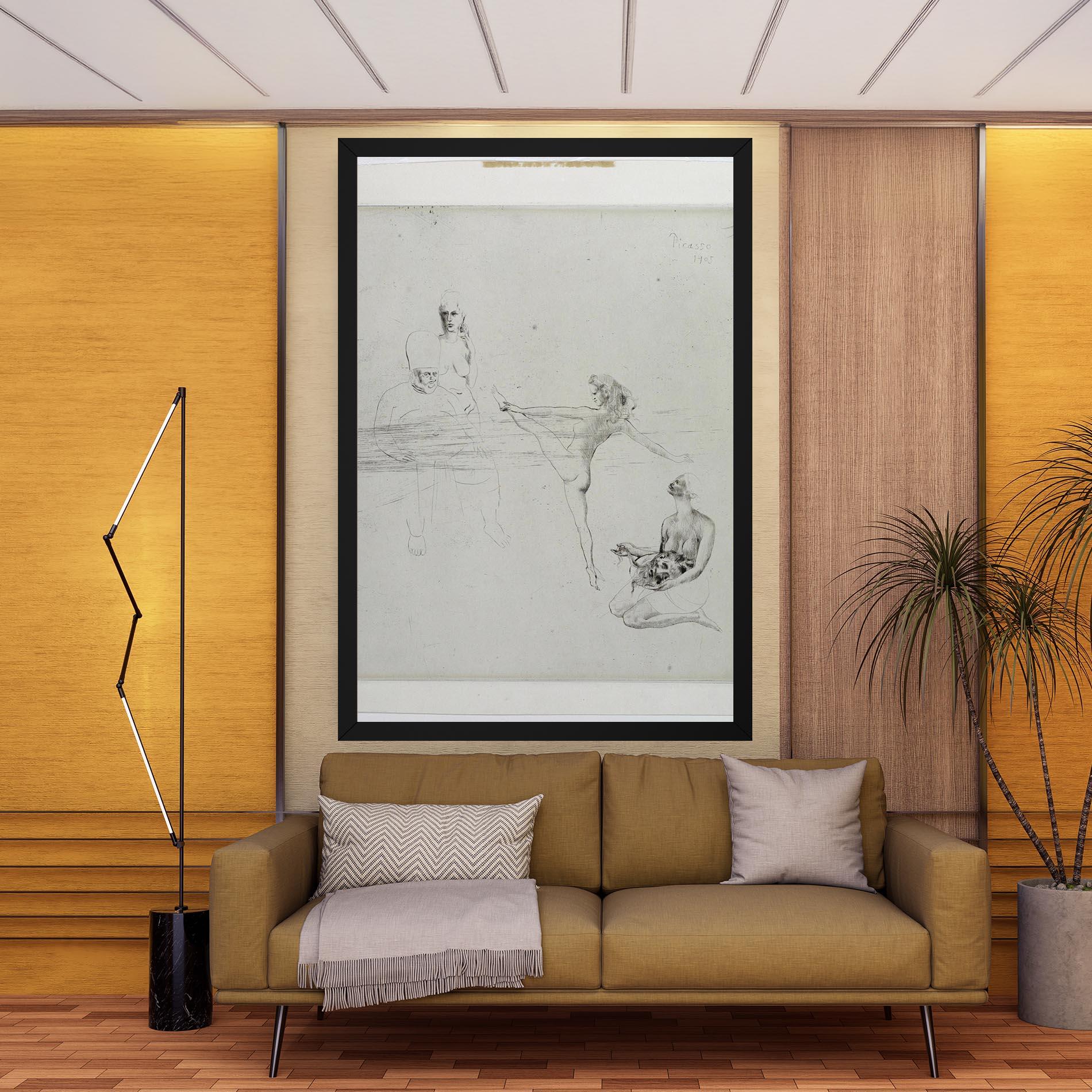 Vászonkép Dance Of Salome mockup 9