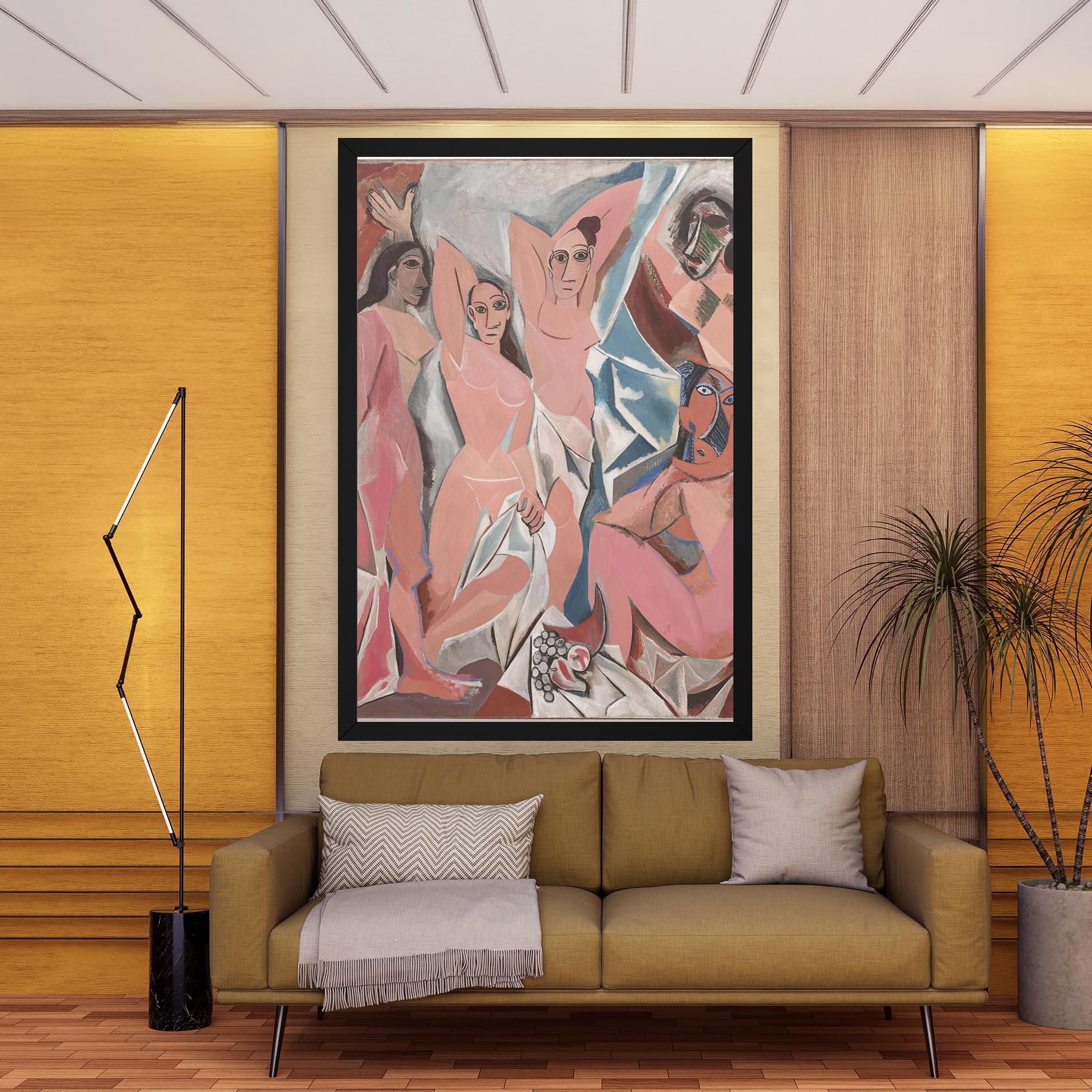 Vászonkép Les Demoiselles mockup 9