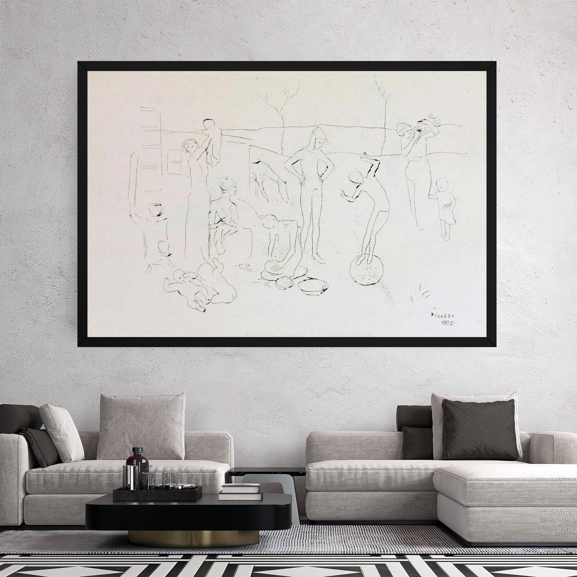 Vászonkép The Acrobats mockup 2