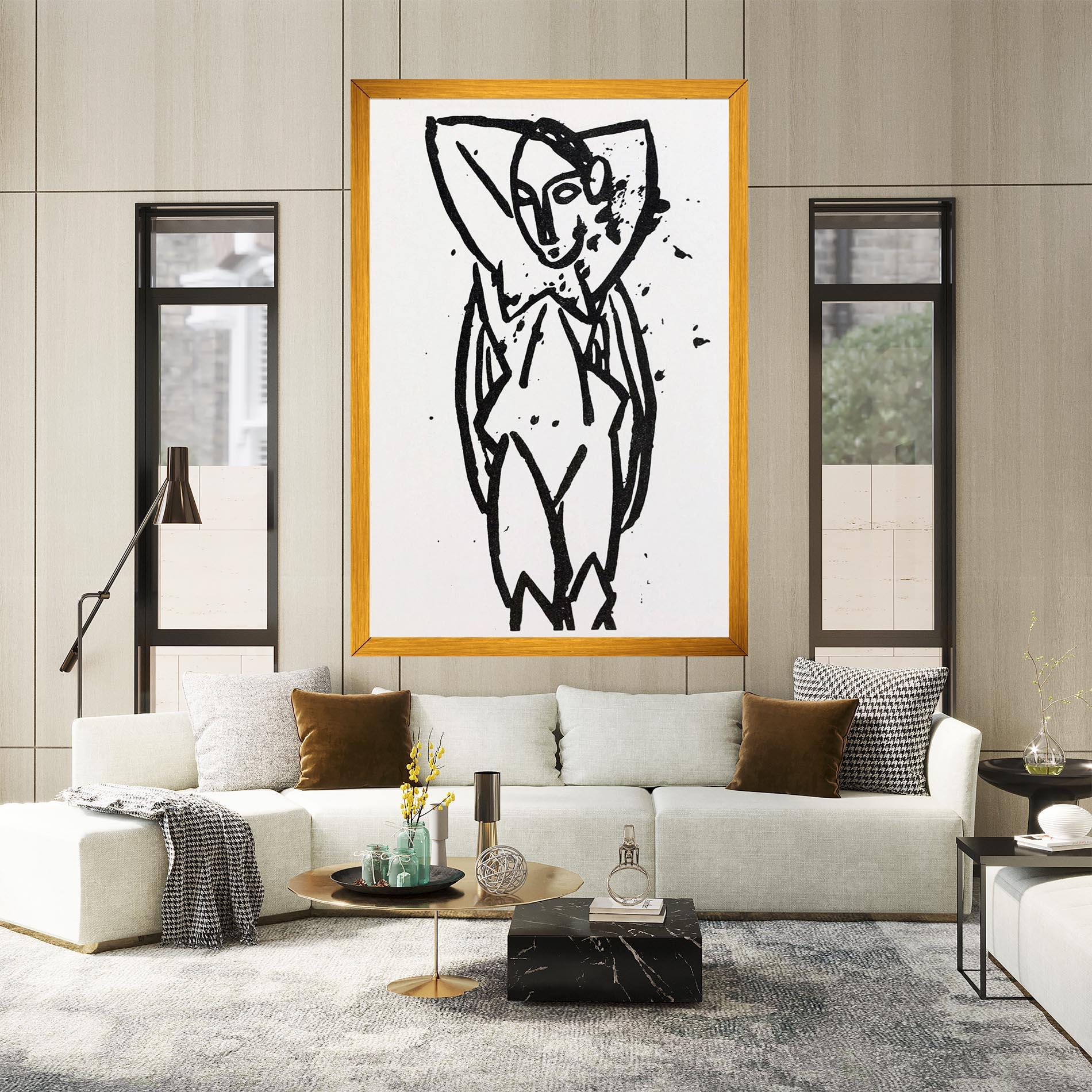 Vászonkép Nude mockup 2