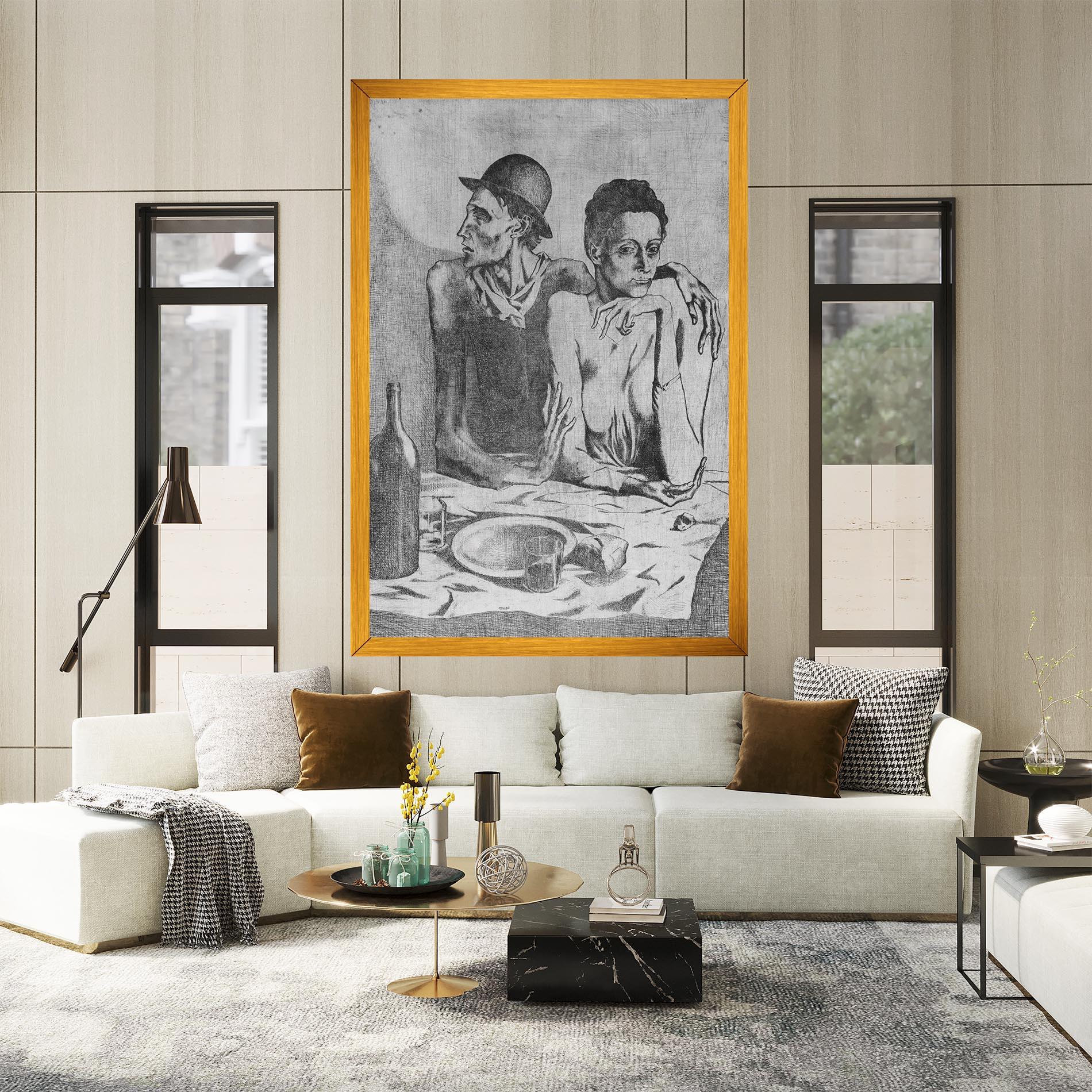 Vászonkép The Frugal Repast mockup 2