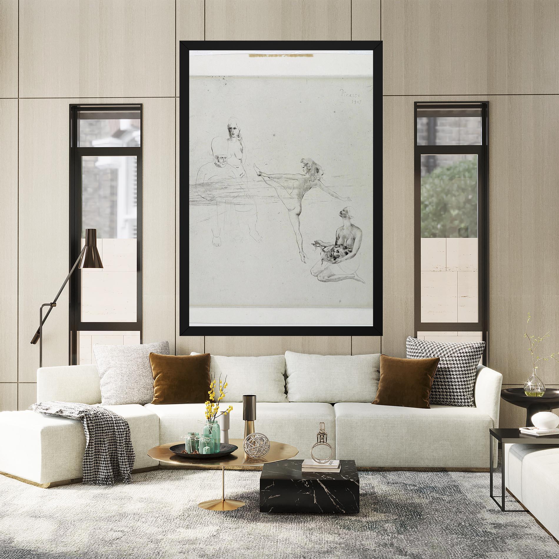 Vászonkép Dance Of Salome mockup 2