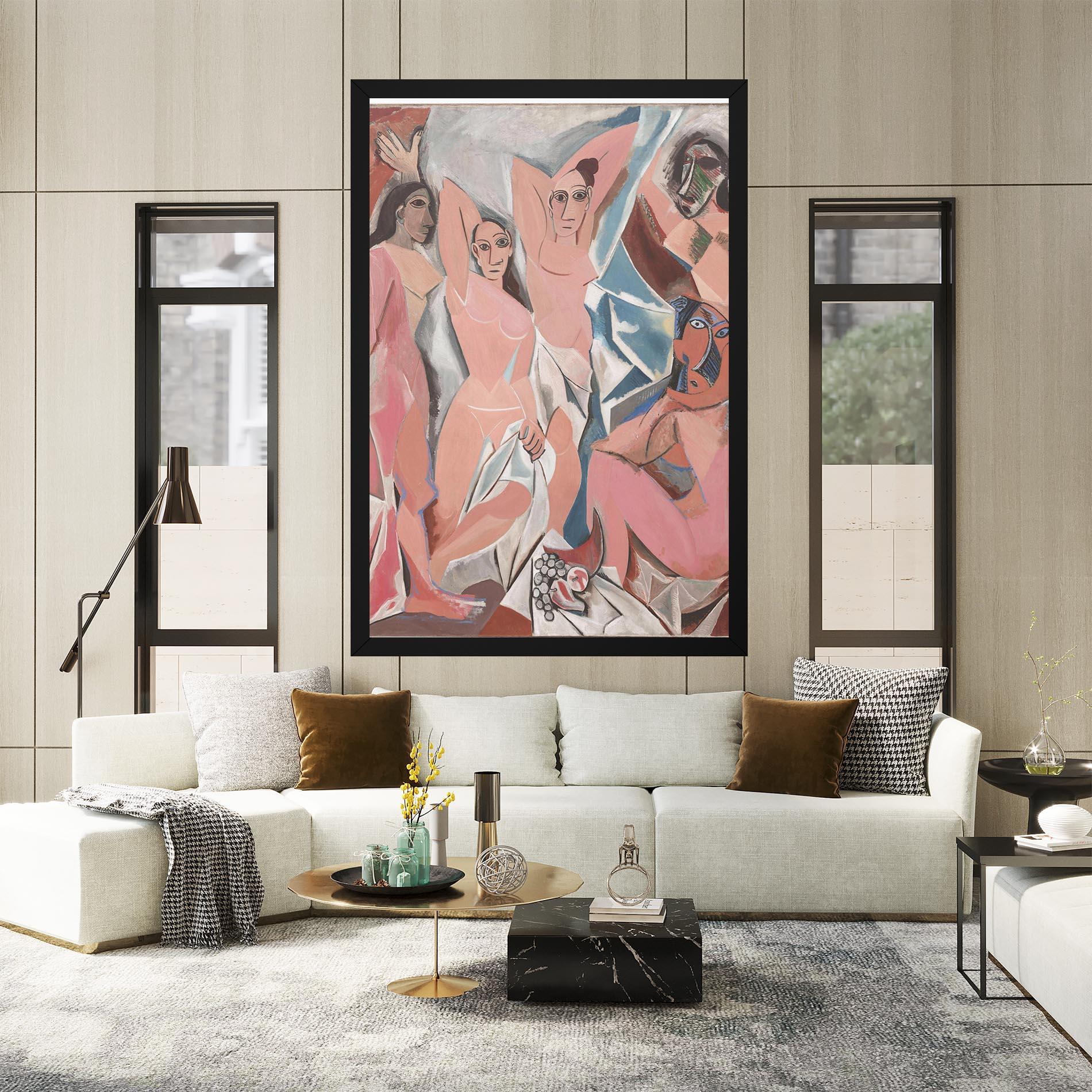 Vászonkép Les Demoiselles mockup 2